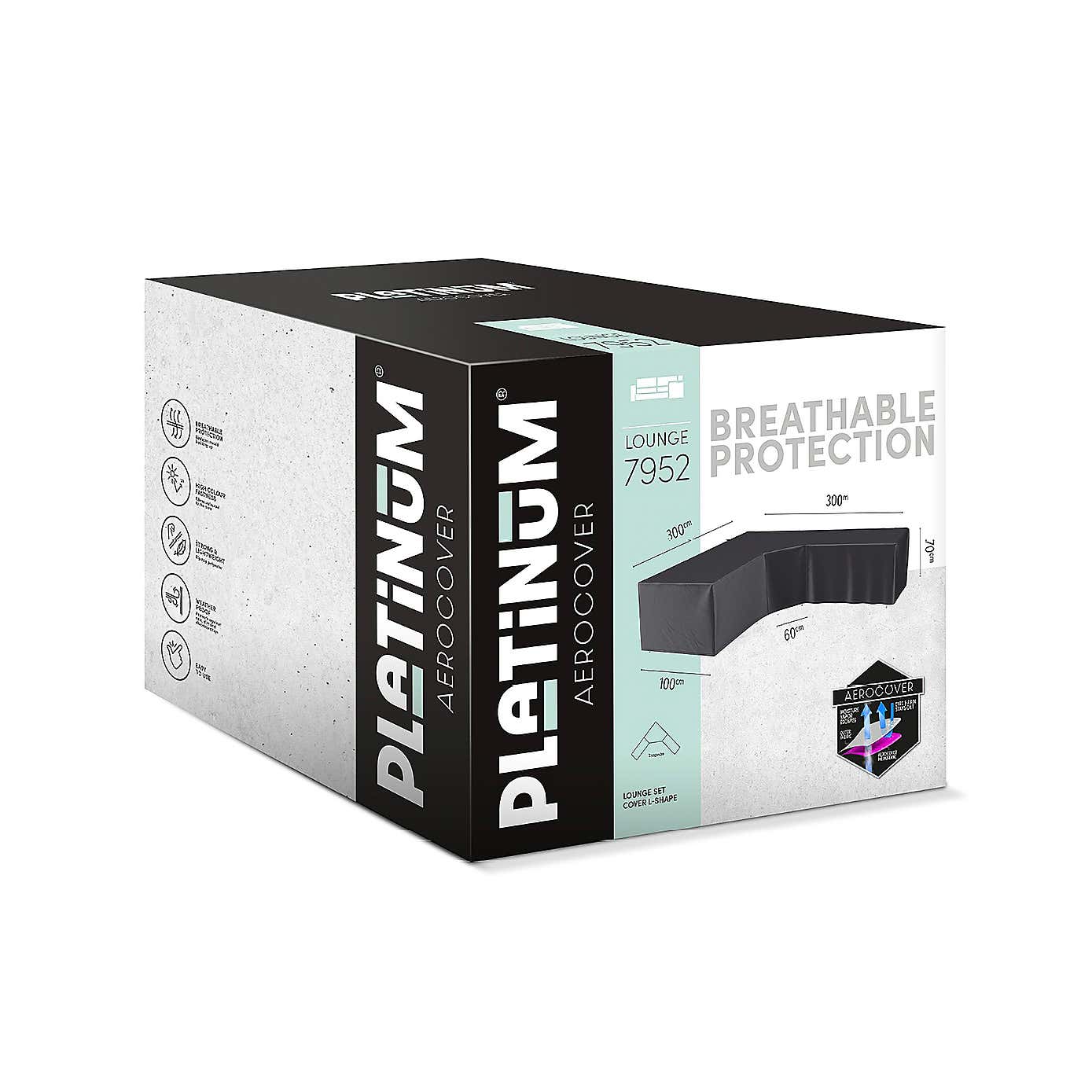 Aerocover Trapeze Outdoor Seating Cover Set