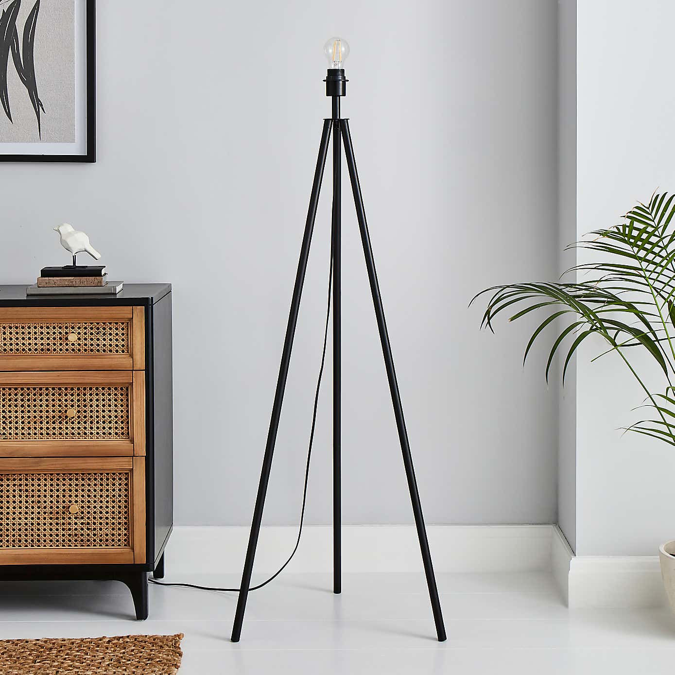 Santos Tripod Floor Lamp Base