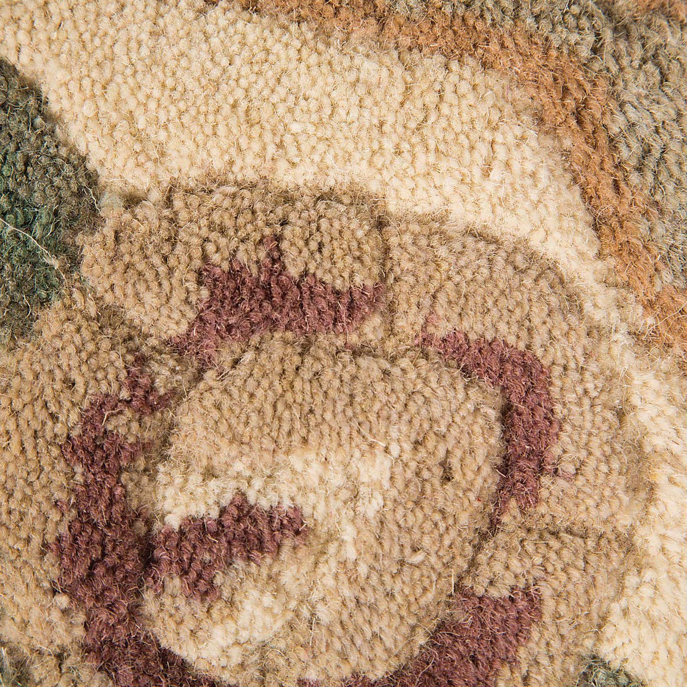 Lotus Premium Aubusson Circle Rug