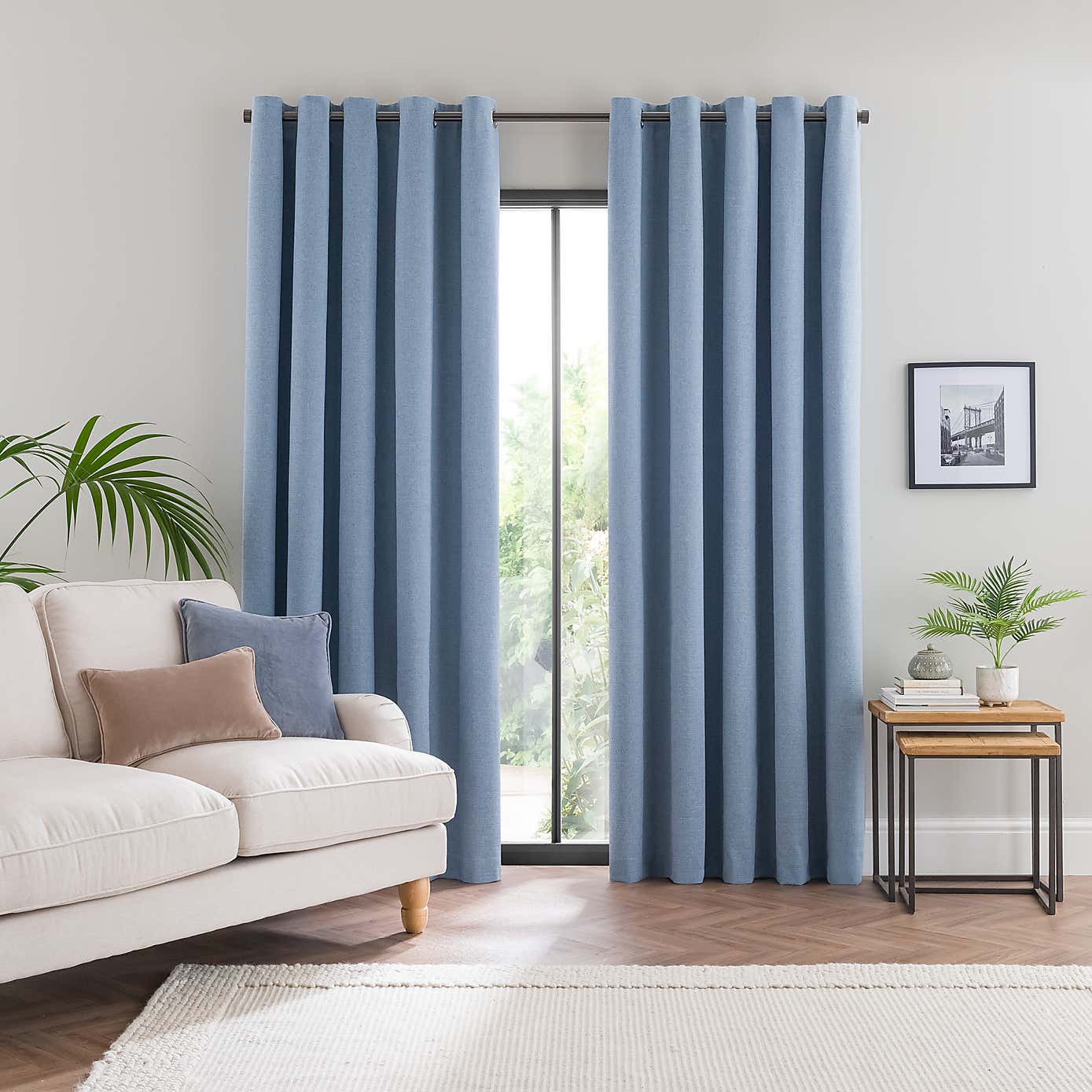 Zodiac Blackout Eyelet Curtains