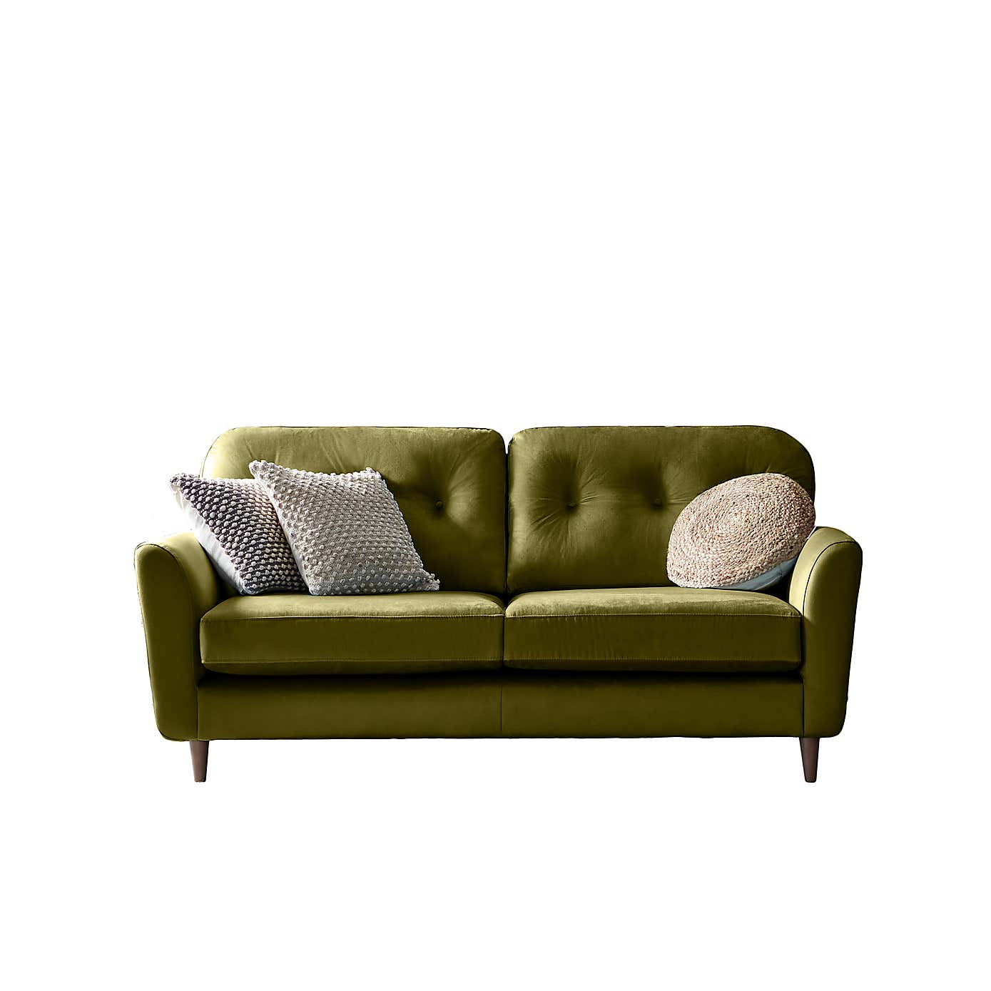 Sven Opulent Velvet 3 Seater Sofa