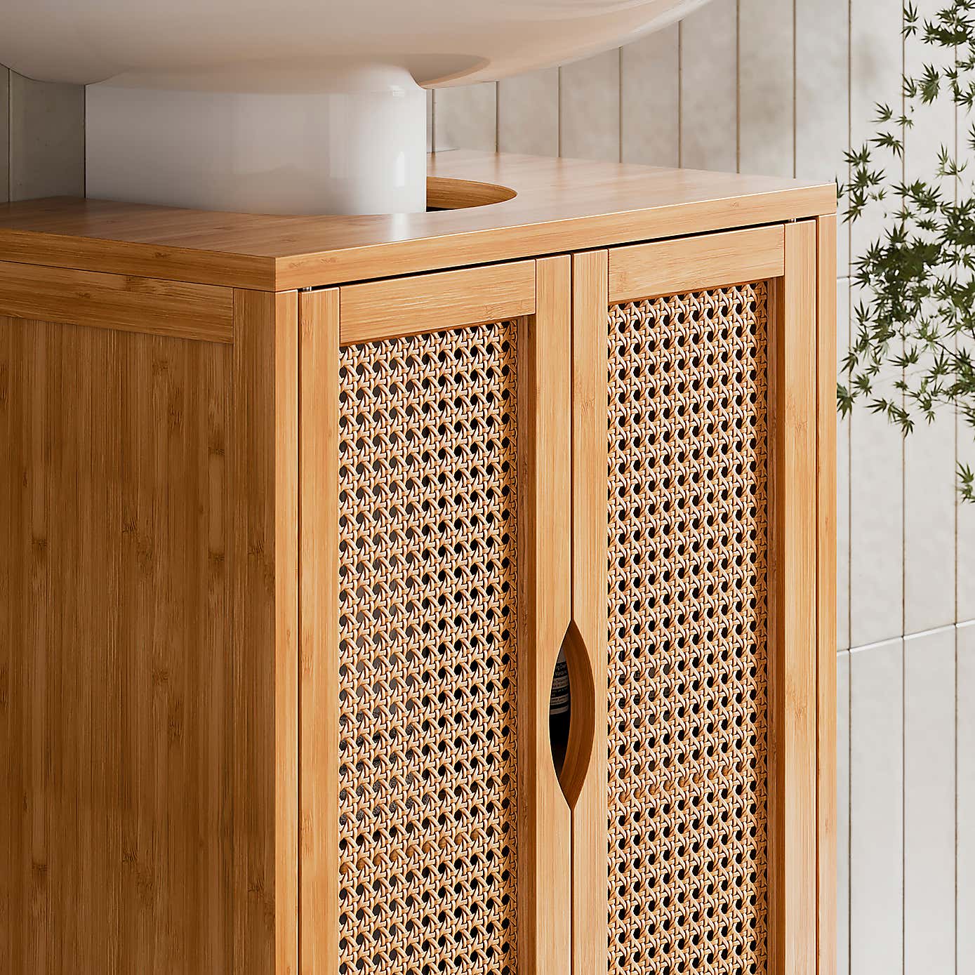 Avani Under Sink Unit, Bamboo