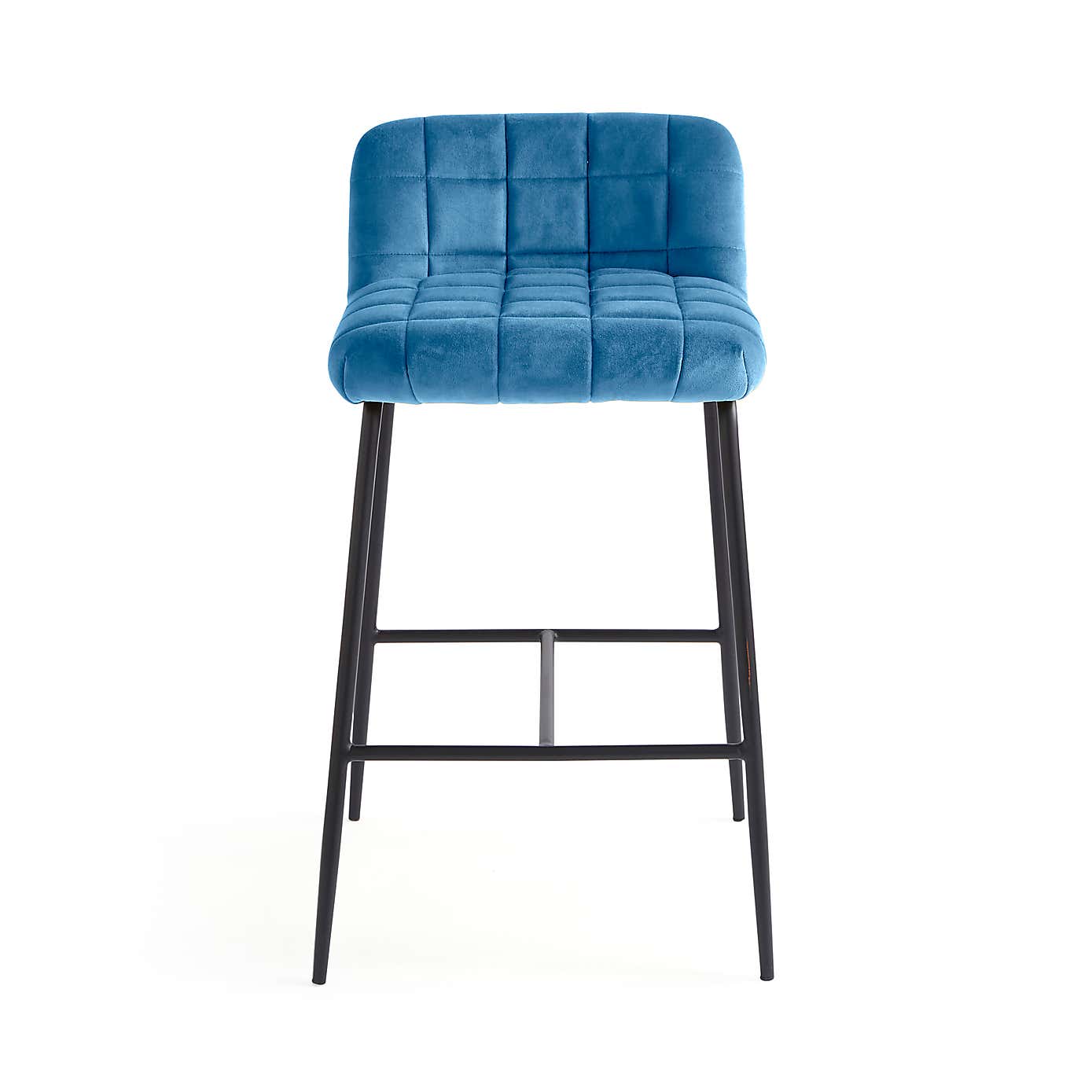 Caden Counter Height Bar Stool, Velvet
