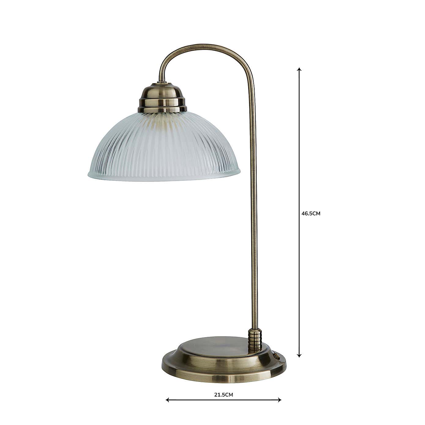 Henry Antique Brass Table Lamp
