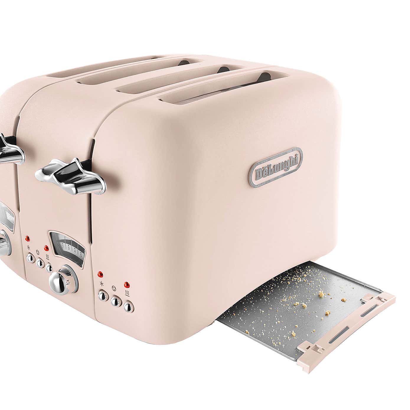 Delonghi 4 Slice Argento Toaster