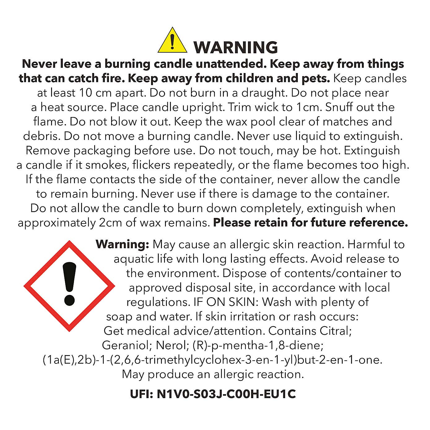 Woven Citrus & Chai Multi Wick Candle