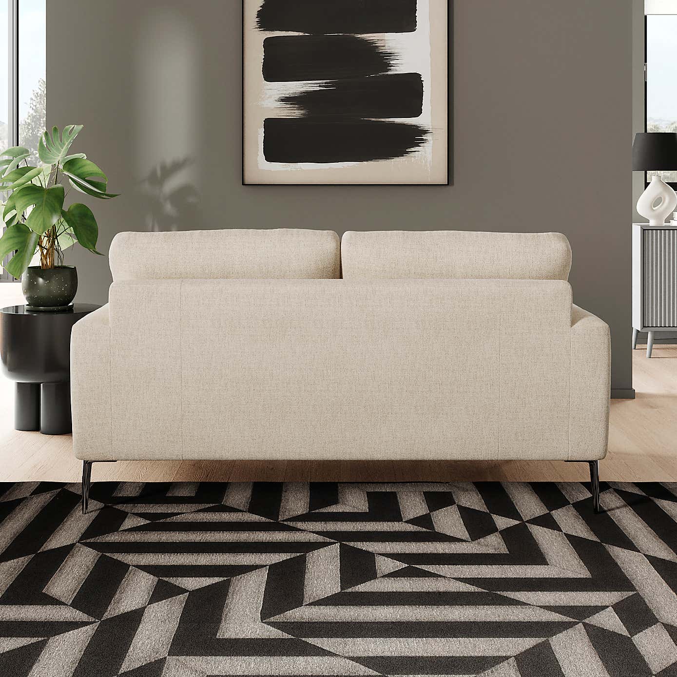 Lawson Chunky Tonal Weave 2 Seater Sofa