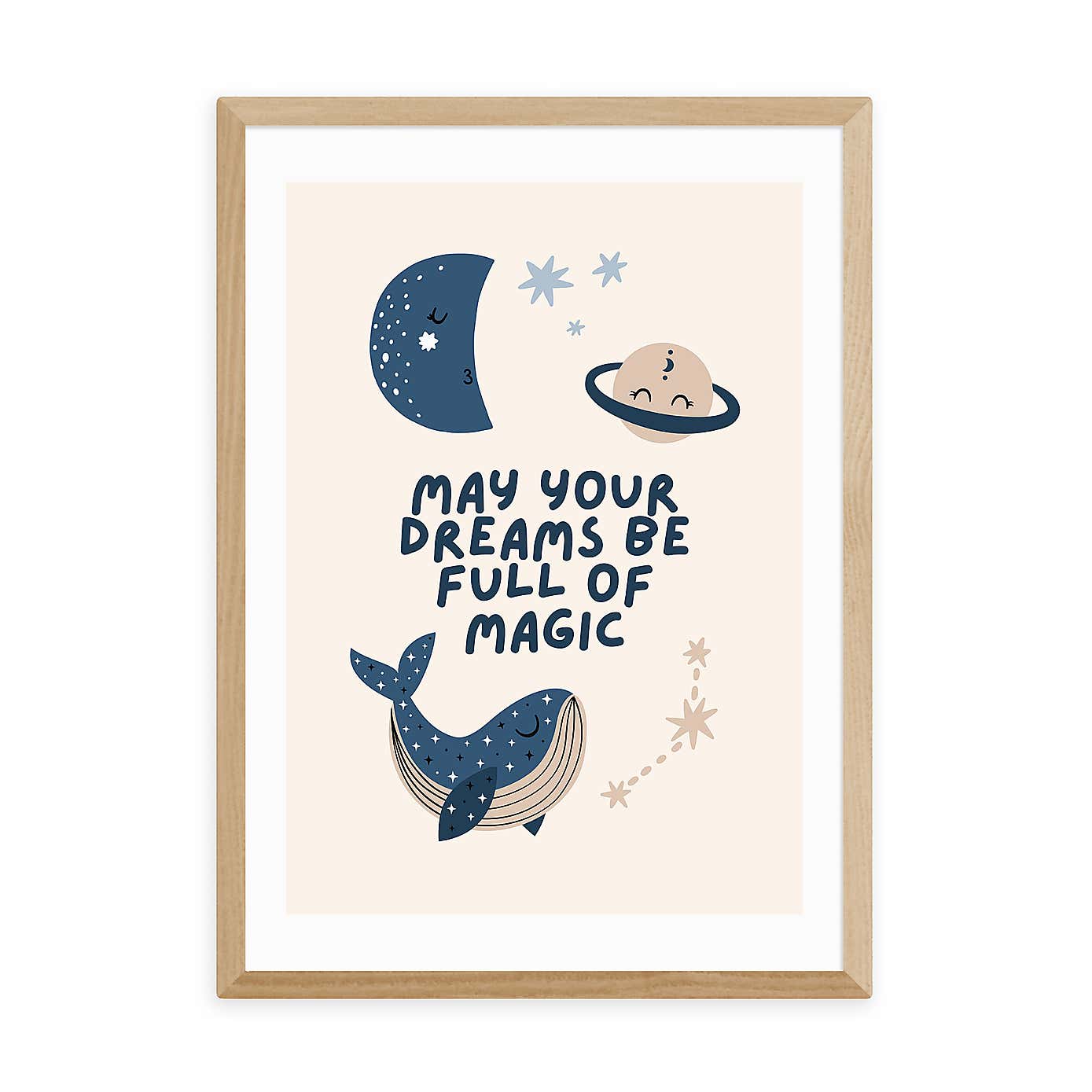 East End Prints May Your Dreams Be Full Of Magic Print