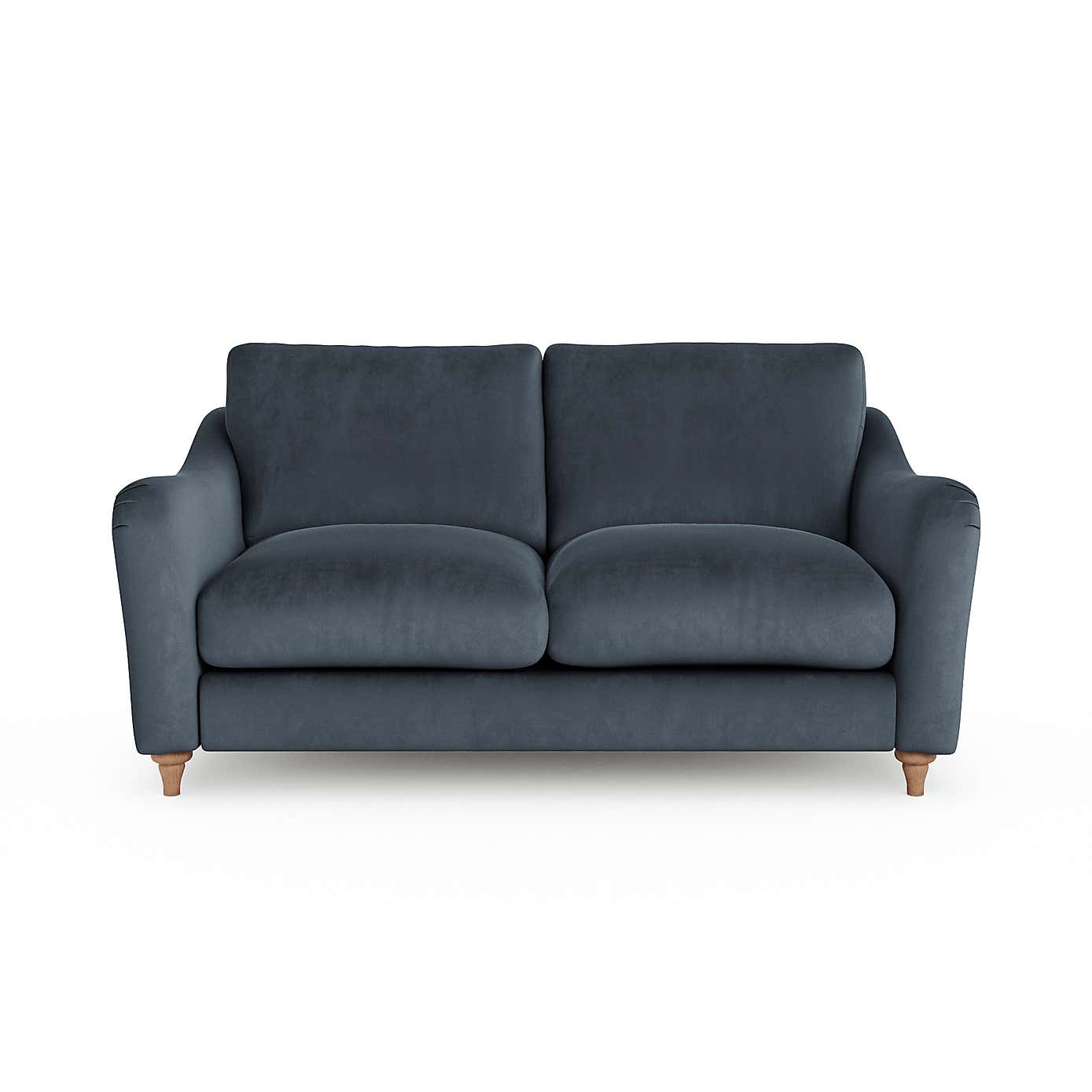 Hattie Matte Plush Velvet 2 Seater Sofa
