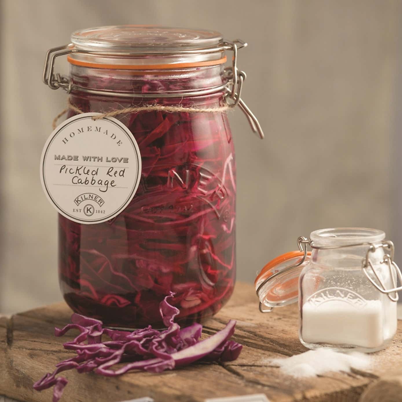 Kilner 1 Litre Round Clip Top Jar