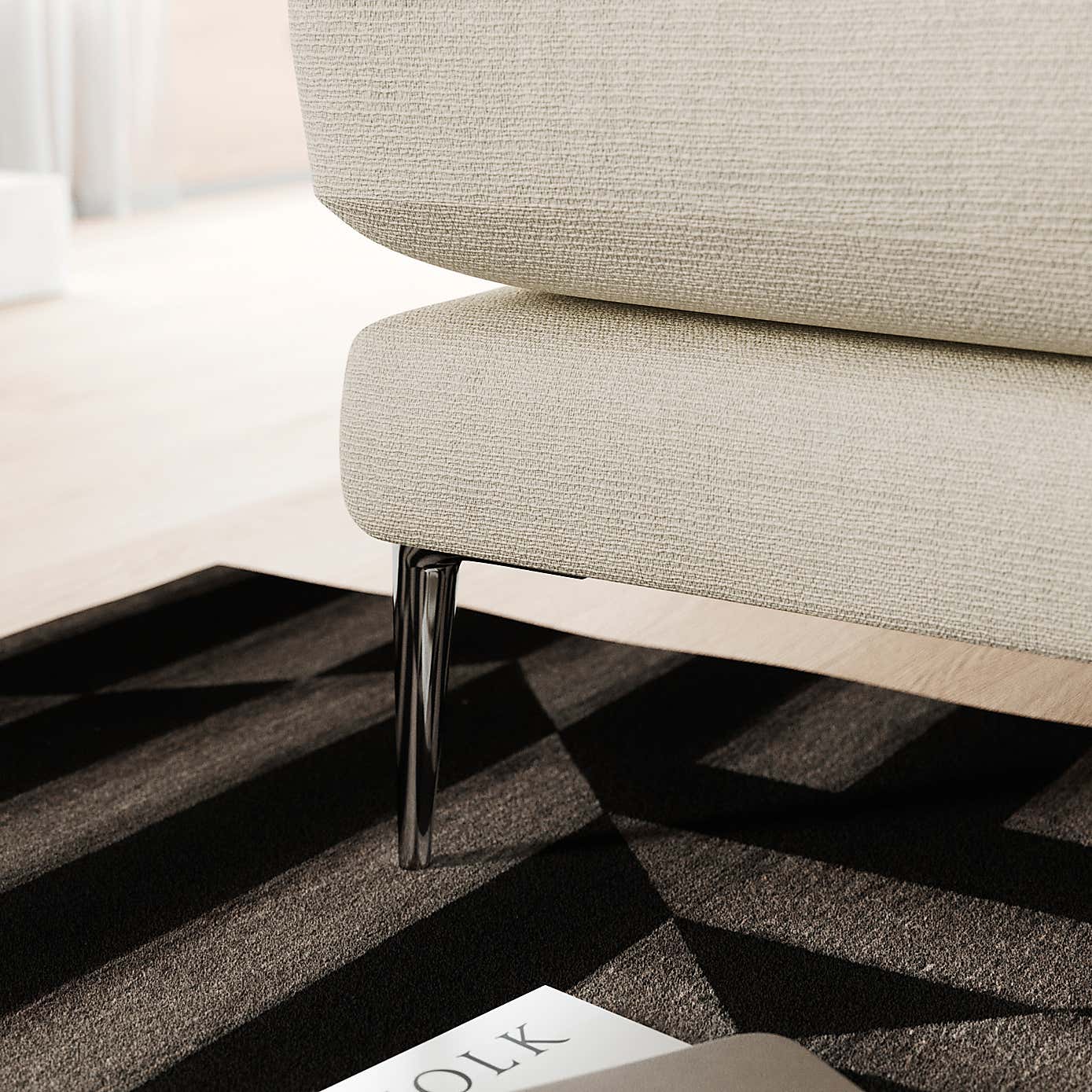 Lawson Chunky Tonal Weave 2 Seater Sofa