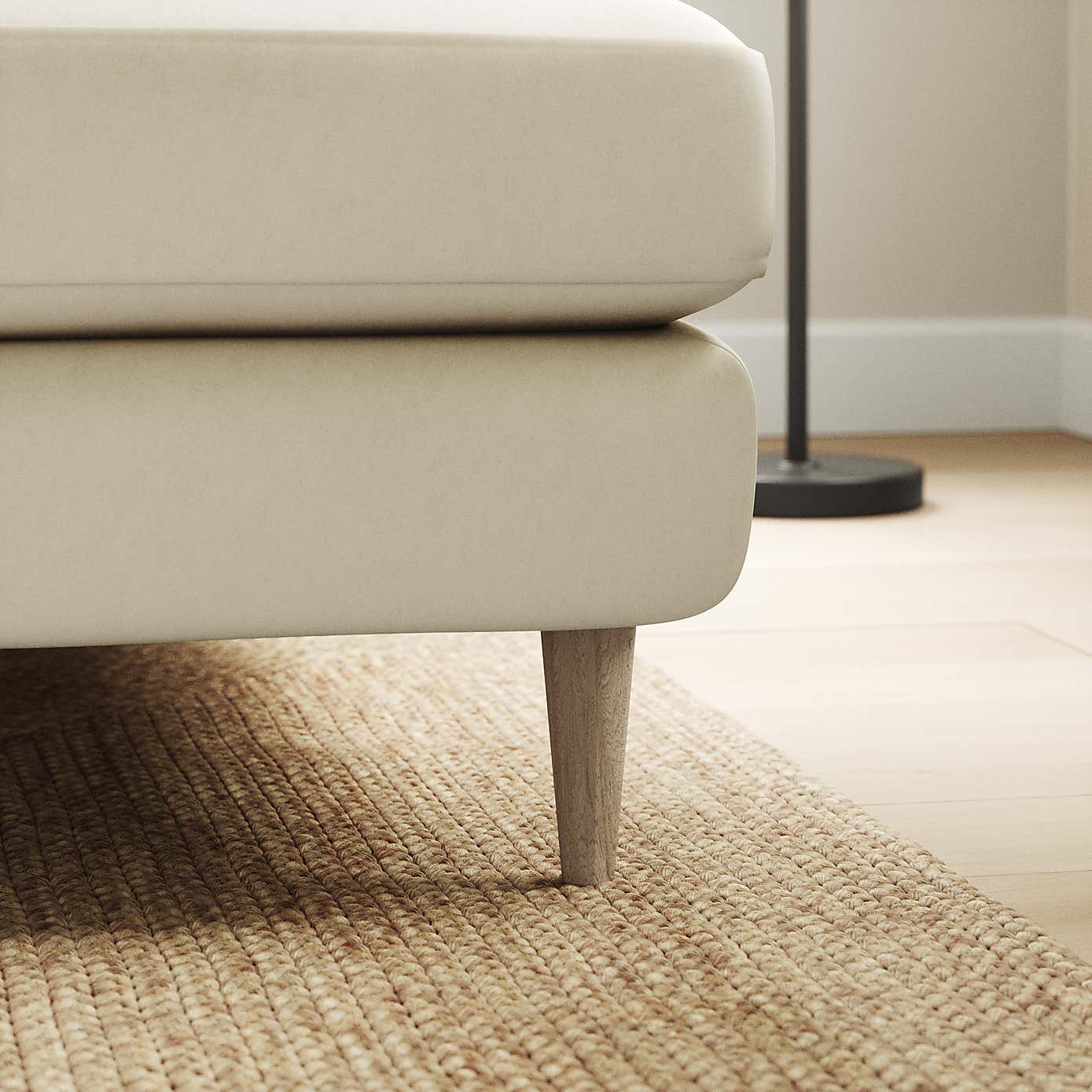 Sven Opulent Velvet Large Corner Chaise Sofa