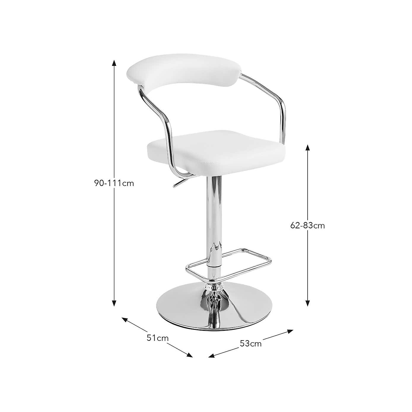 Houston PU Leather Bar Stool