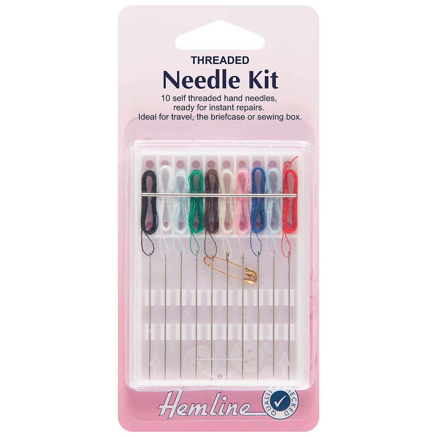 Hemline Pre-Threaded Needles