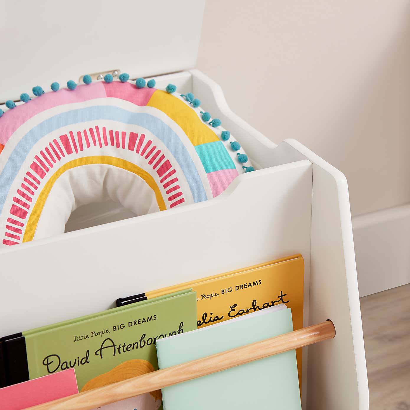 Kids Bookcase Toy Box