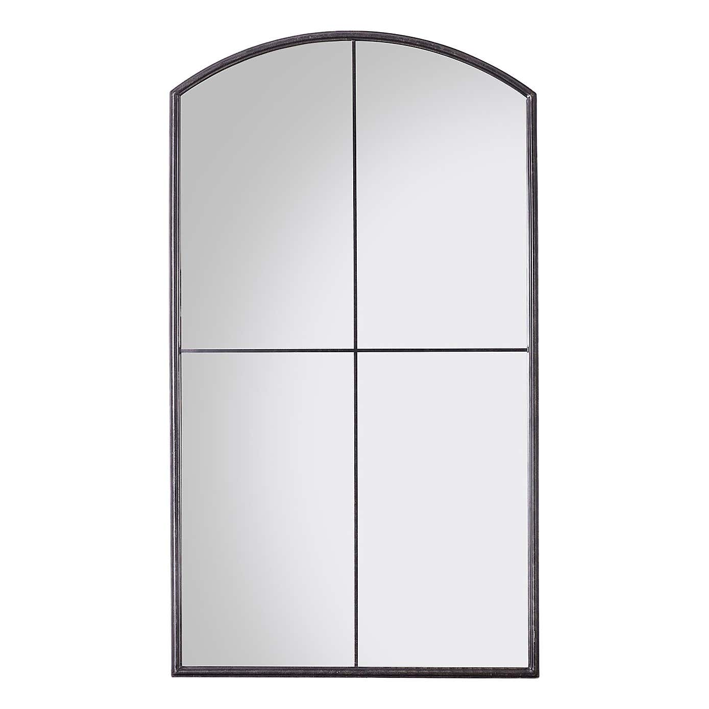 Anniston Large Arched Window Full Length Leaner Mirror
