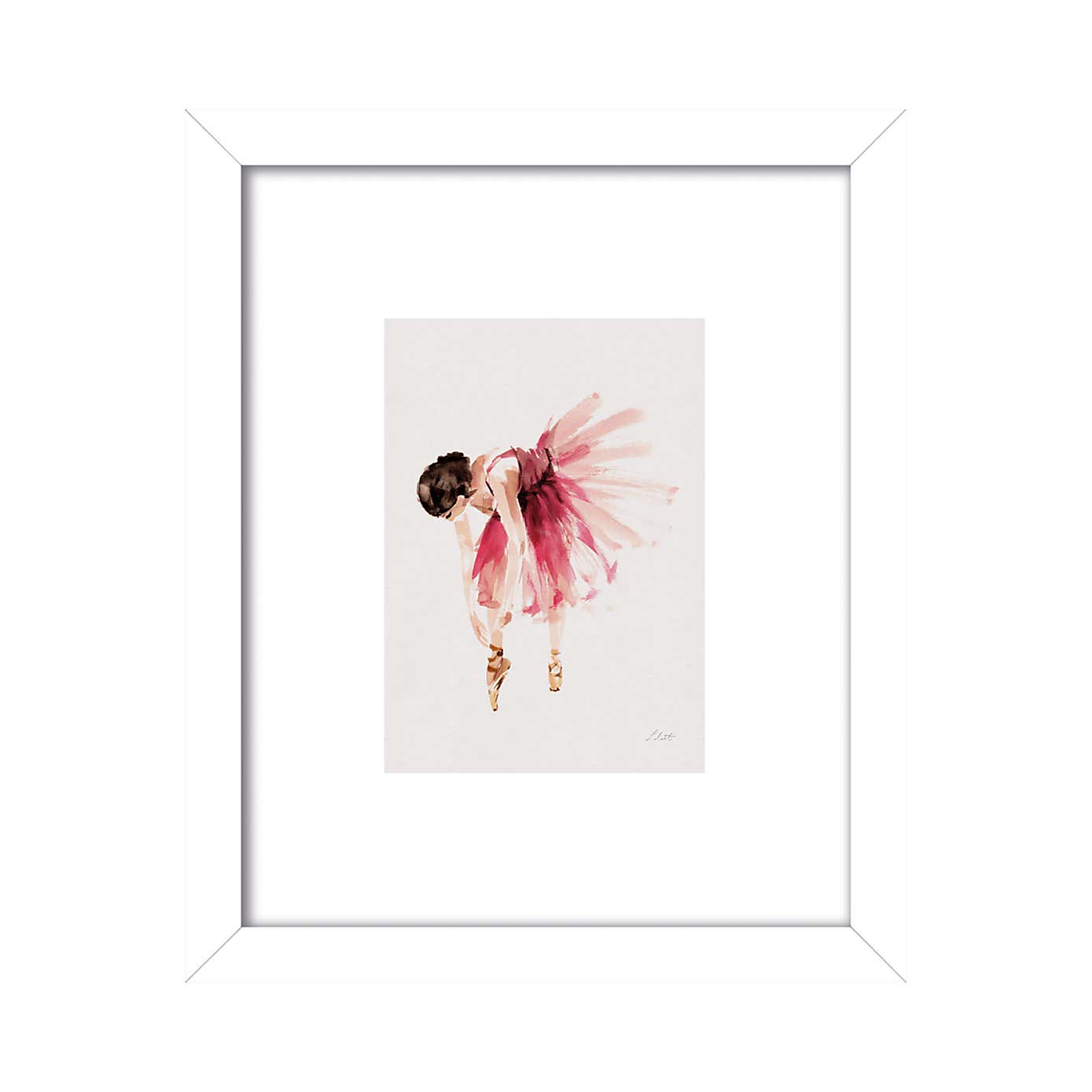 The Art Group Ballerina III Framed Print