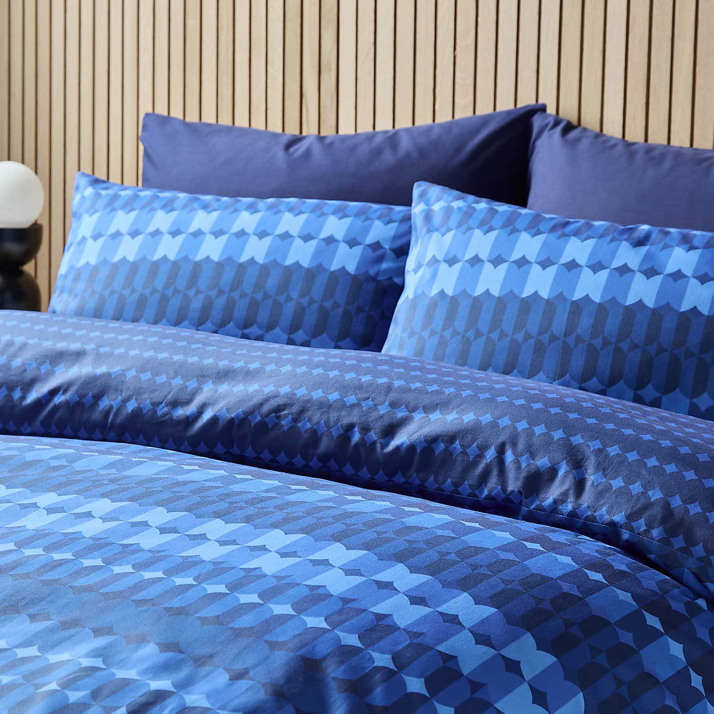 Oden Geometric Duvet Cover & Pillowcase Set