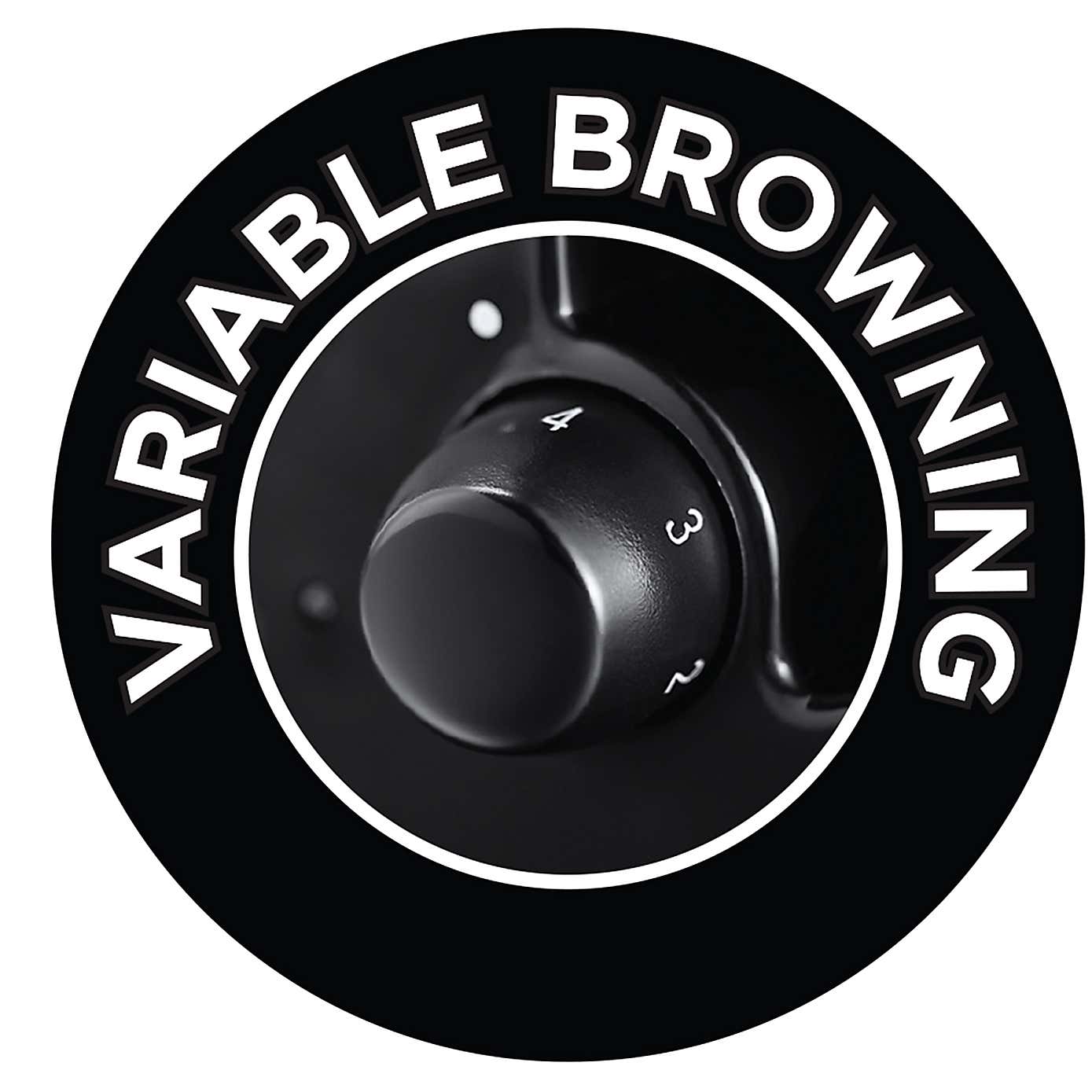 Russell Hobbs Textures 4 Slice Black Toaster