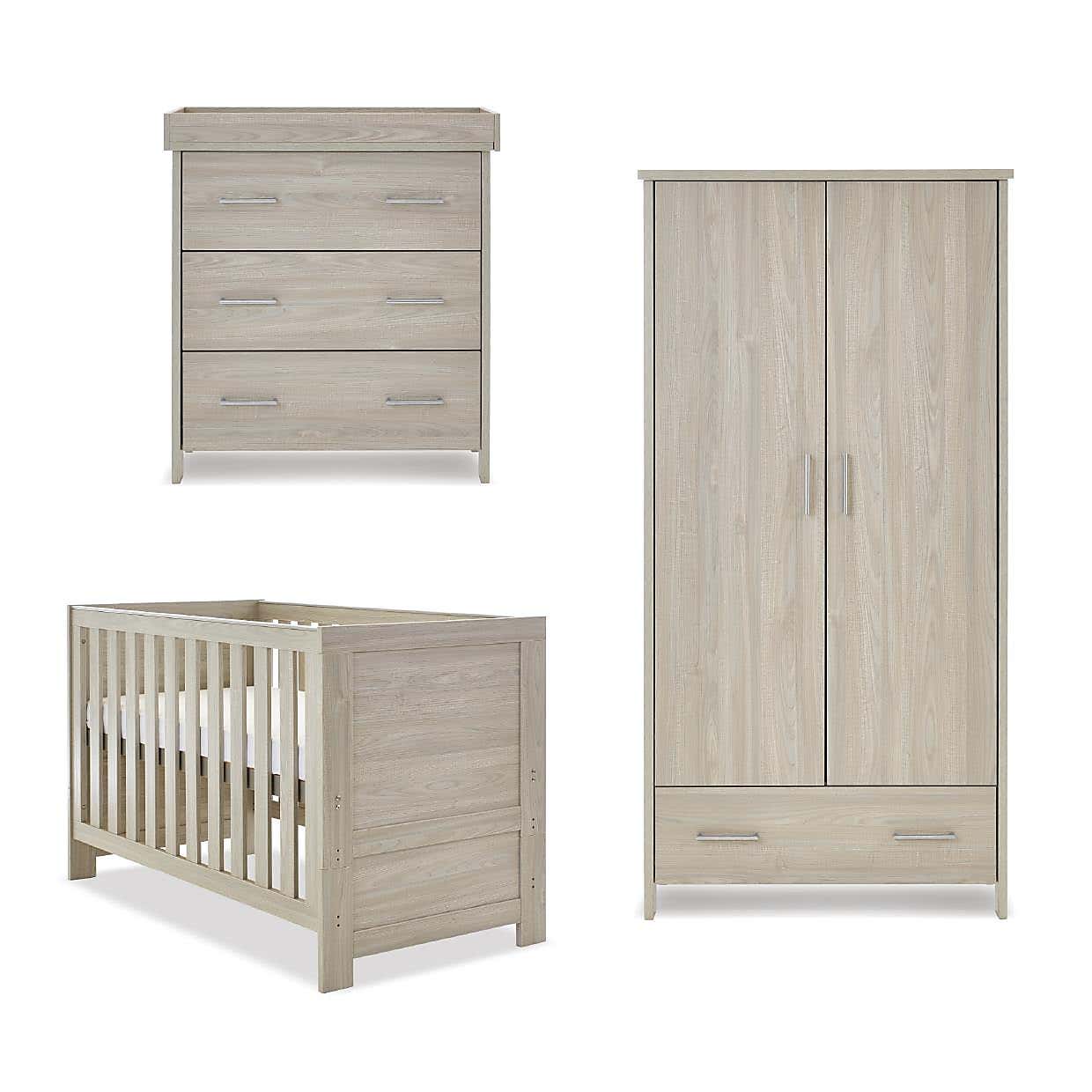 OBaby Nika 3 Piece Nursery Room Set
