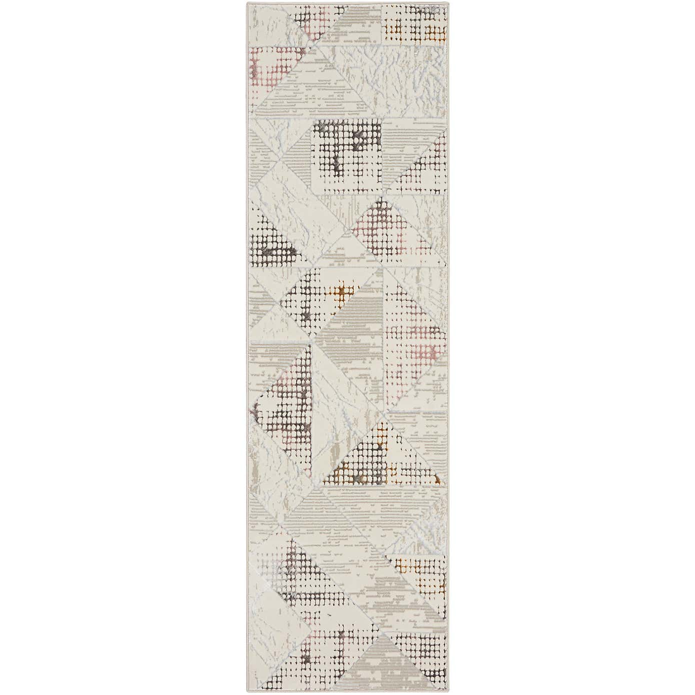 Glitz Geometric Velvet Runner