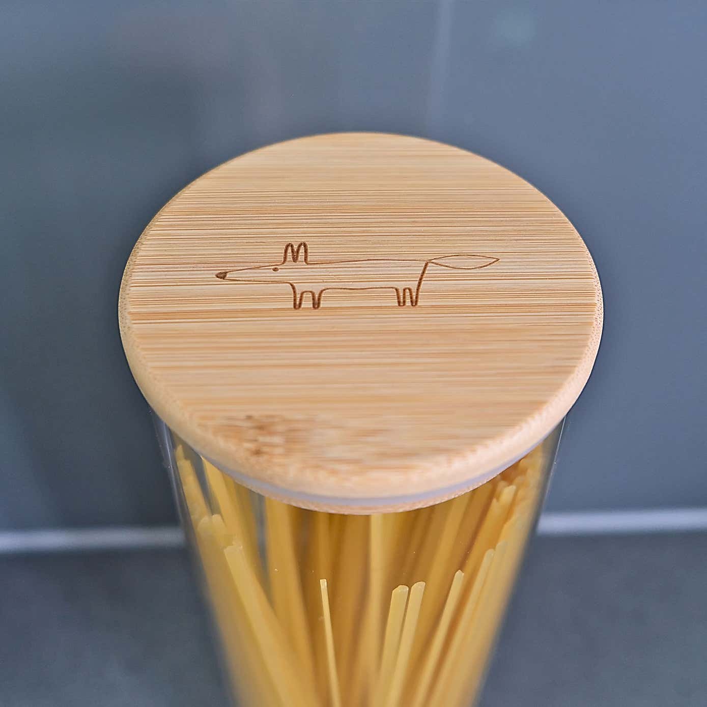 Scion Dexam Mr Fox Glass Storage Jar