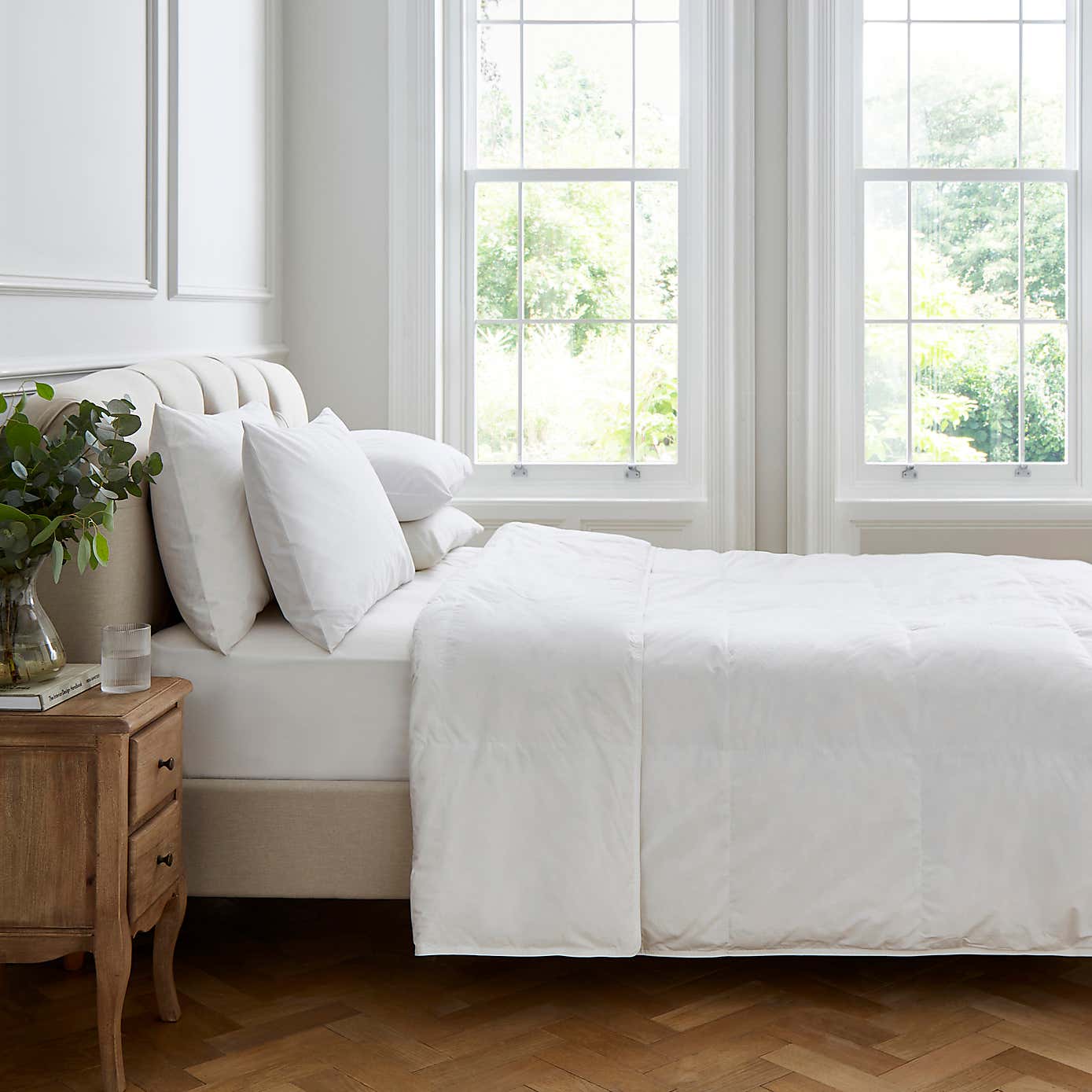 Dorma Luxurious White Goose Down 13.5 Tog Winter Duvet