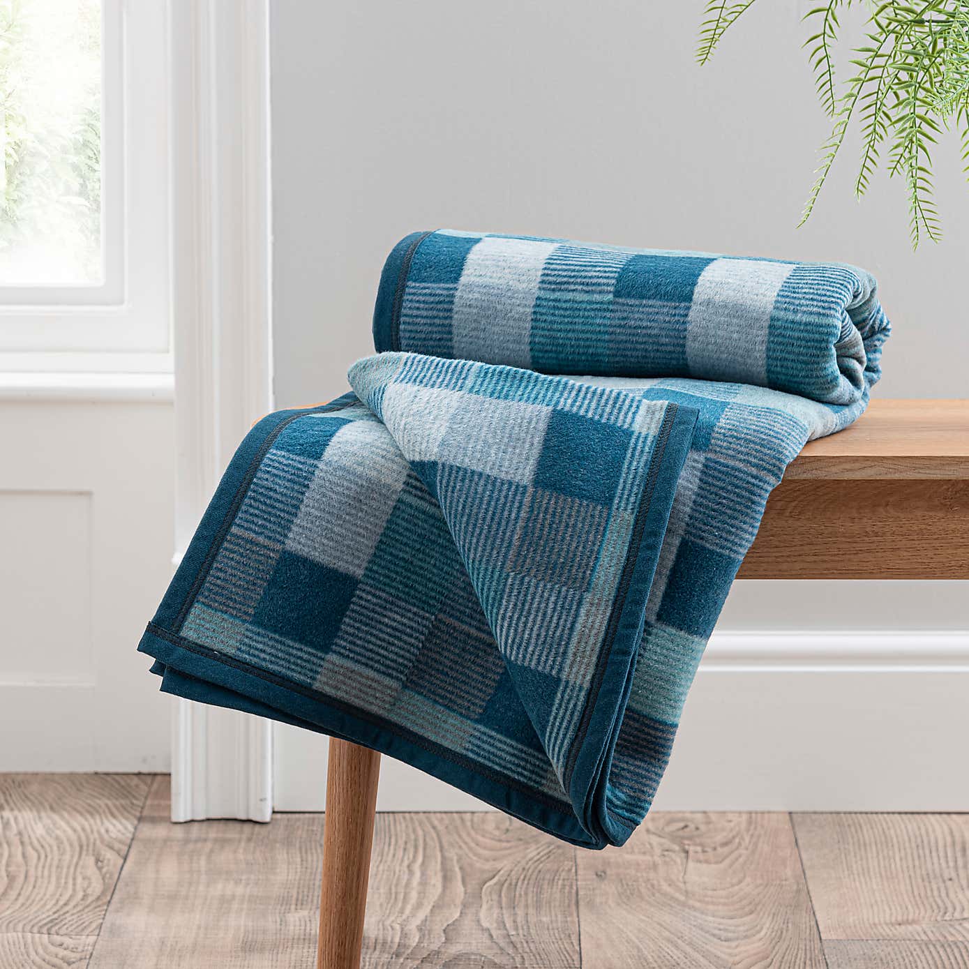 Super Soft Mini Squares Throw