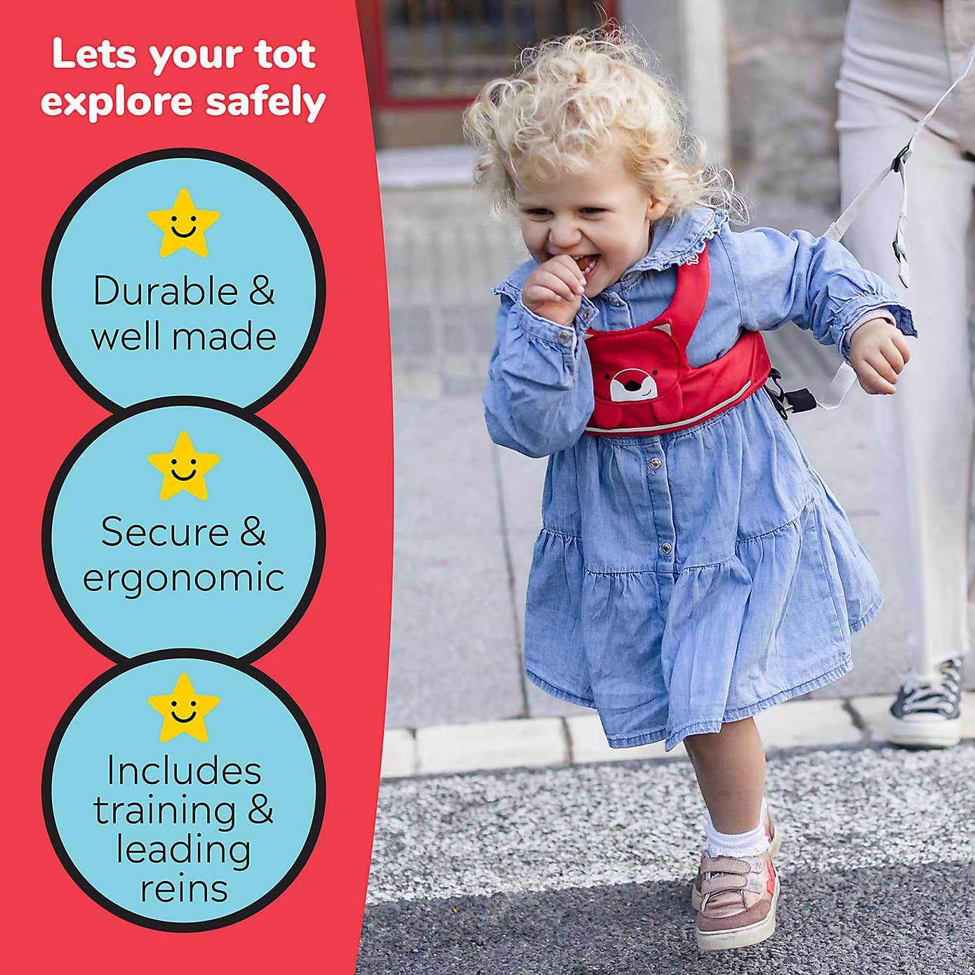 Trunki Toddlepak Felix the Fox Walking Reins Safety Harness