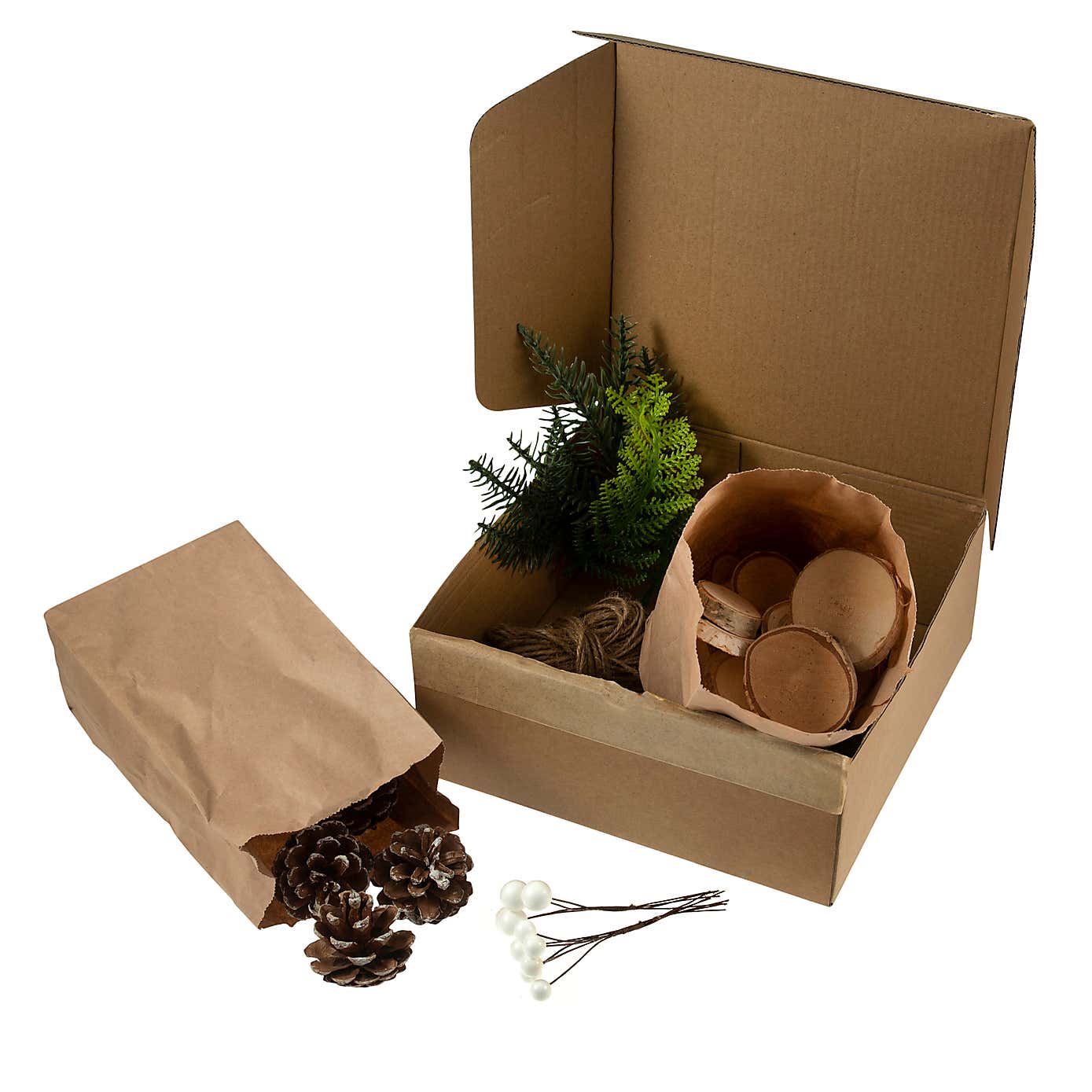 Scandi Wood Wreath Kit