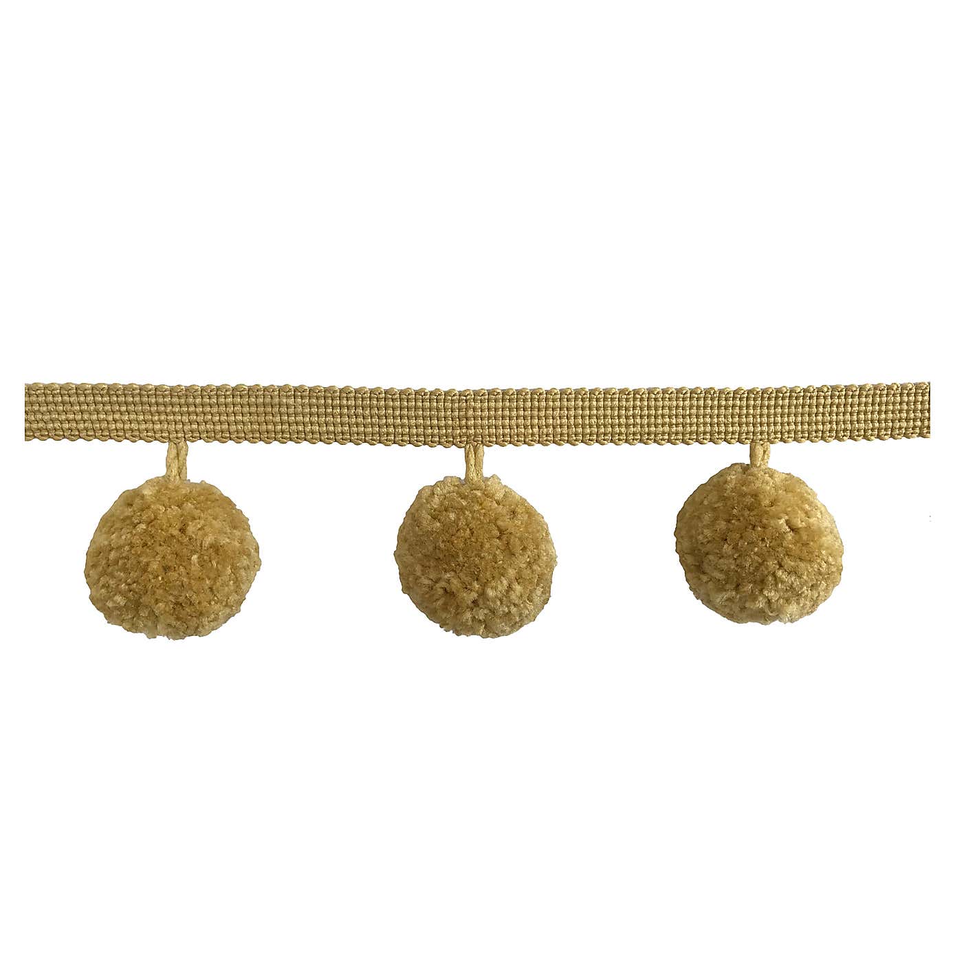 Jumbo Pom Pom Fringe 5m Length