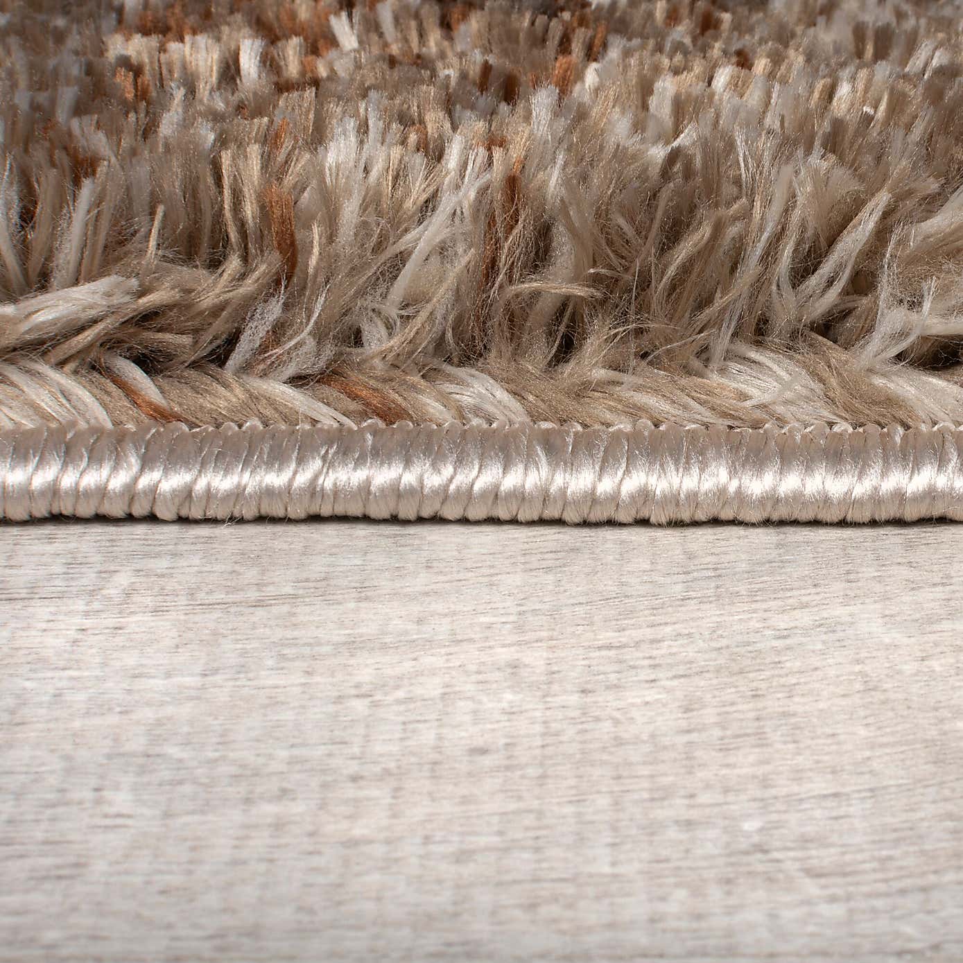 Glacier Luxury Marble Shaggy Rug