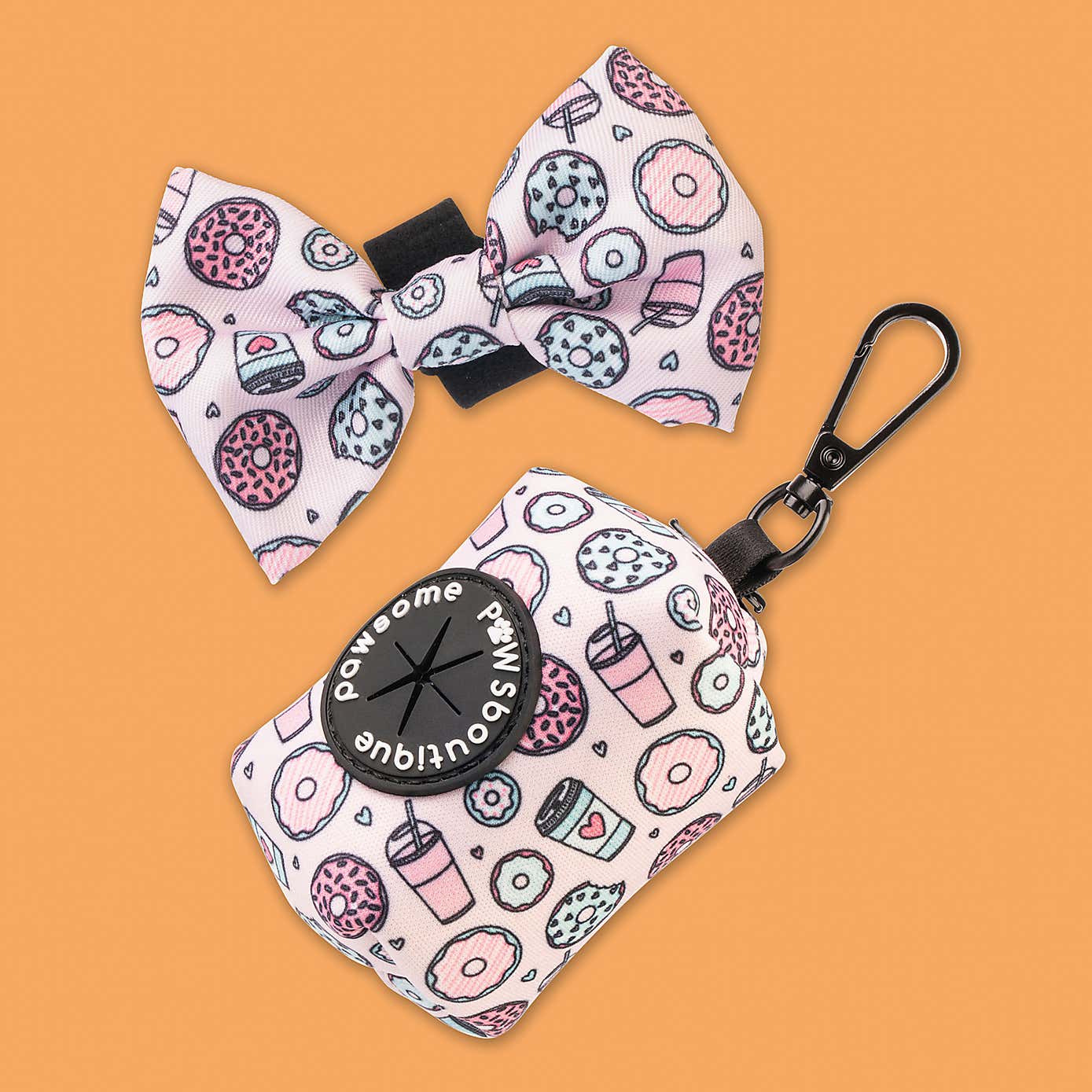 Sprinkles Poo Bag Holder & Bow Tie Set