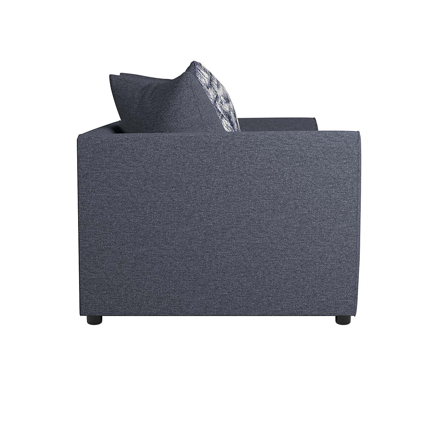 Washington Chenille Combo 2 Seater Sofa