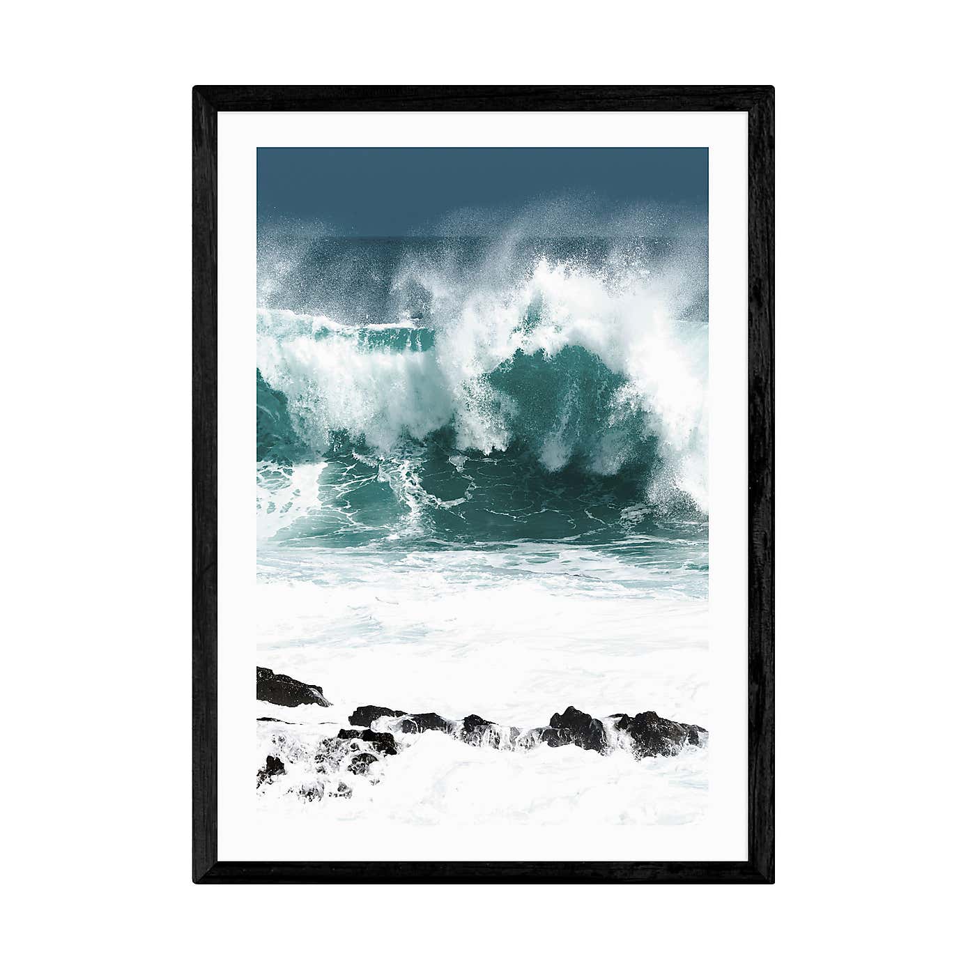East End Prints Rolling Waves Print