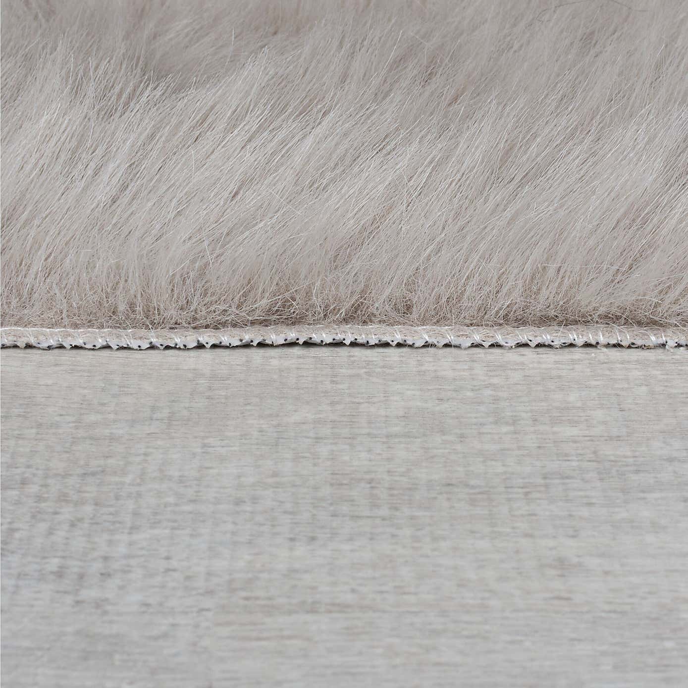 Alpine Washable Faux Fur Rug