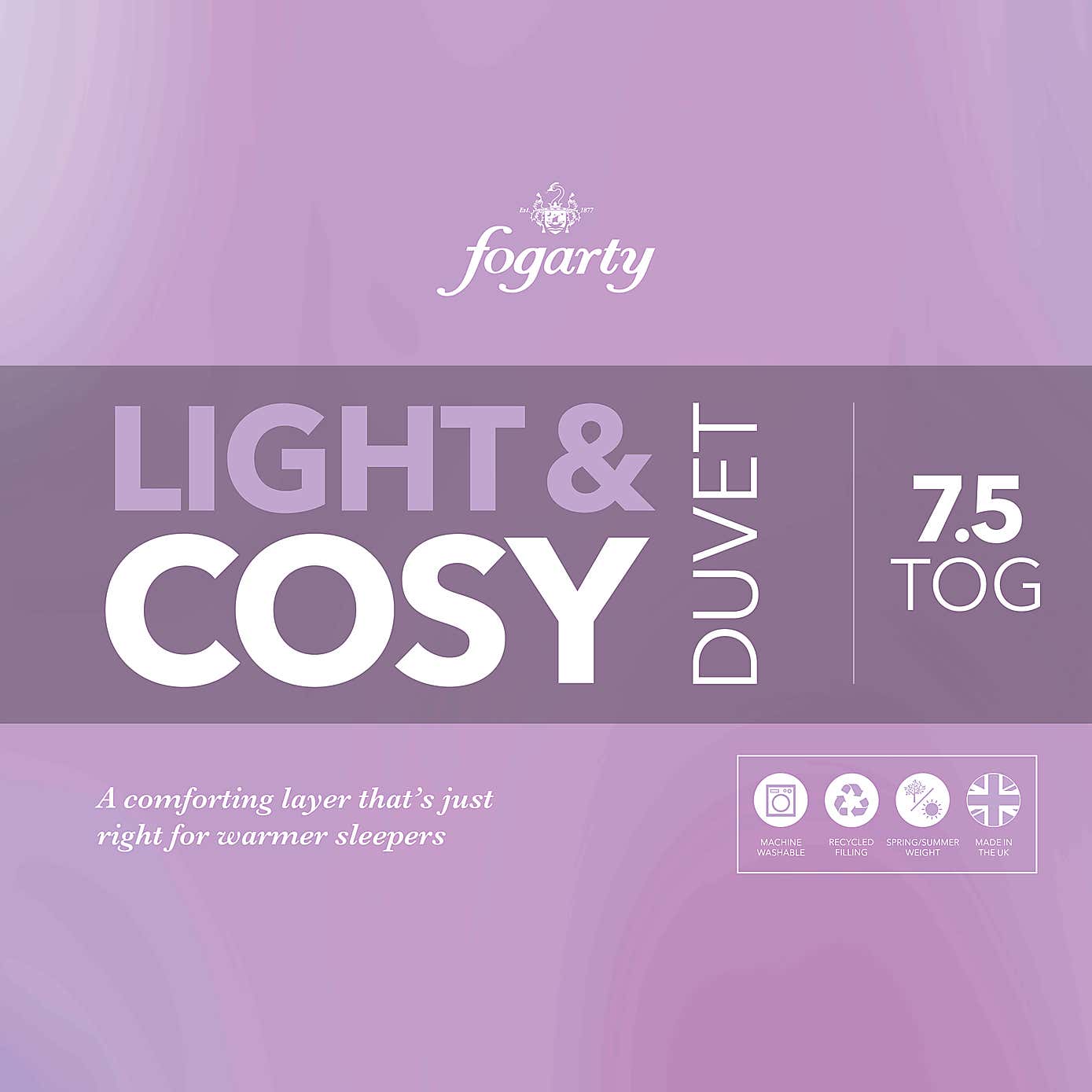 Fogarty 7.5 Tog Duvet