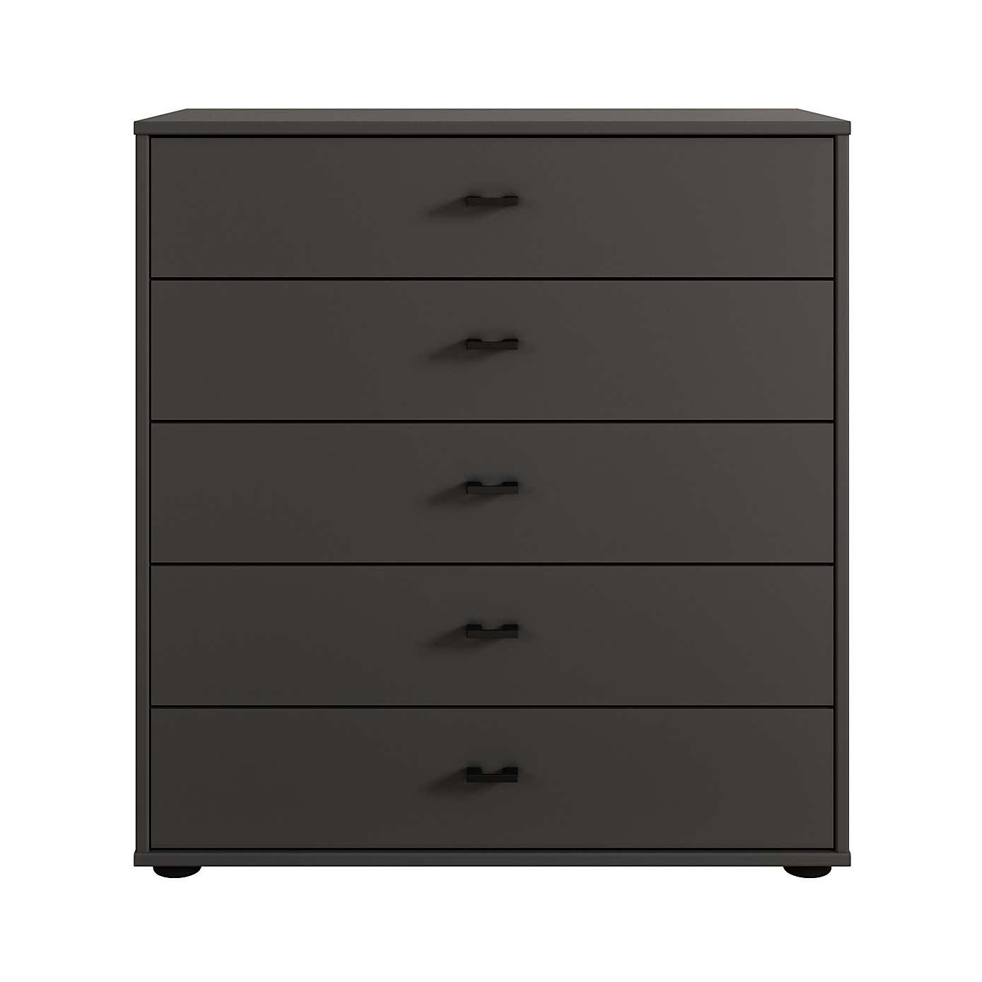Kahla Matt Large 5 Drawer Chest