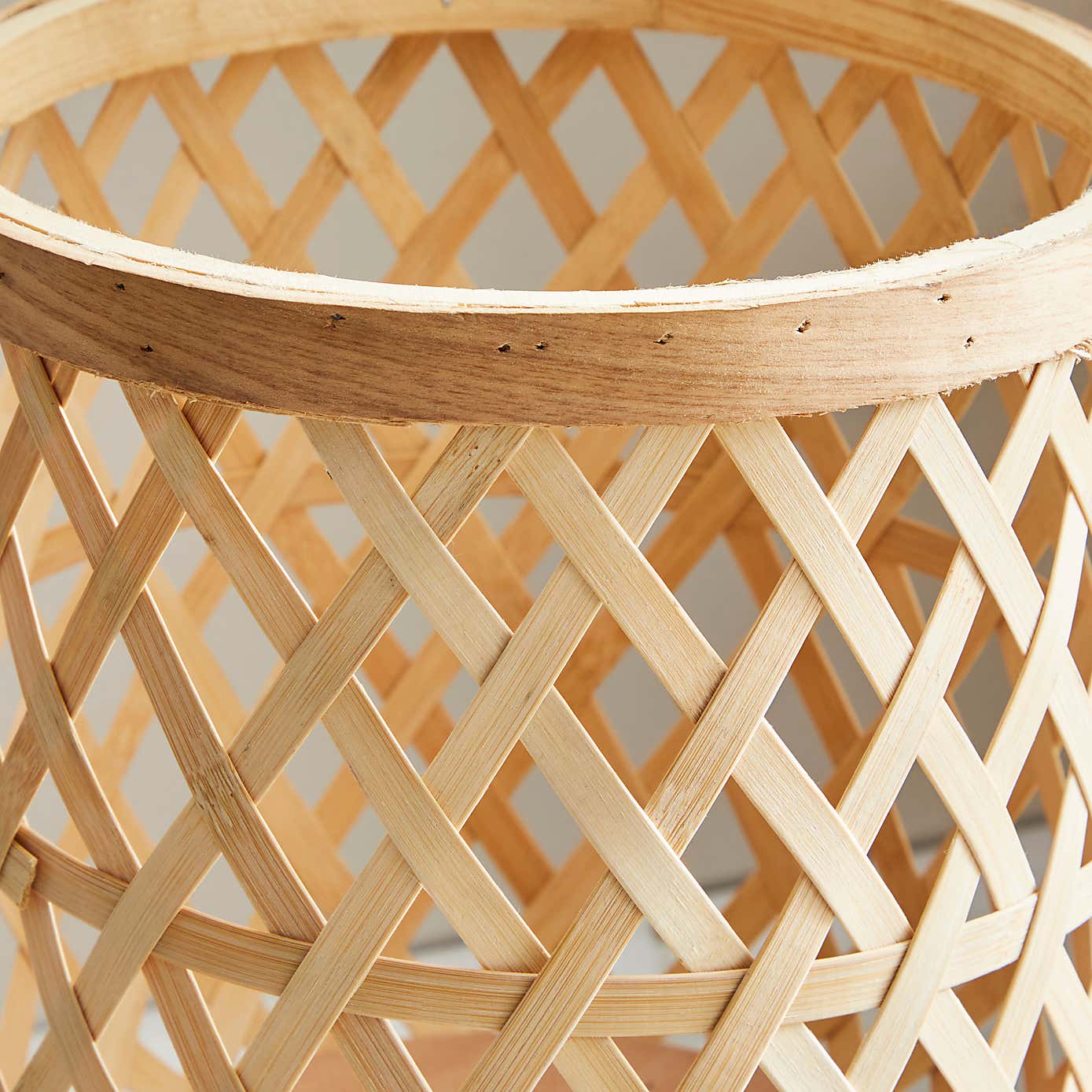 Bamboo and Wood Plant Pot Stand