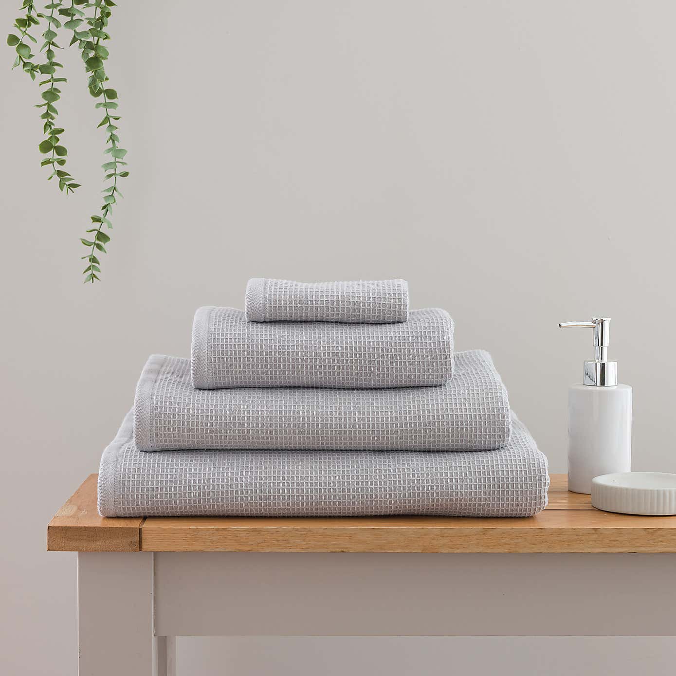 Organic Cotton Reversible Waffle Towel