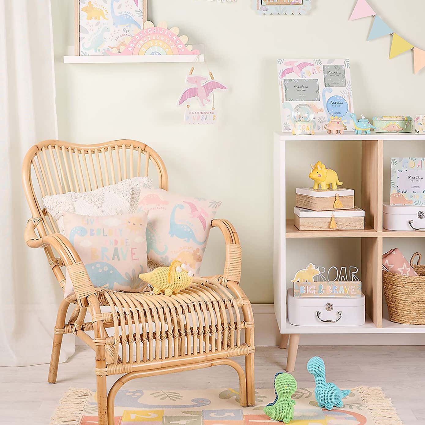 Petit Cheri Brave Dinosaur Cushion