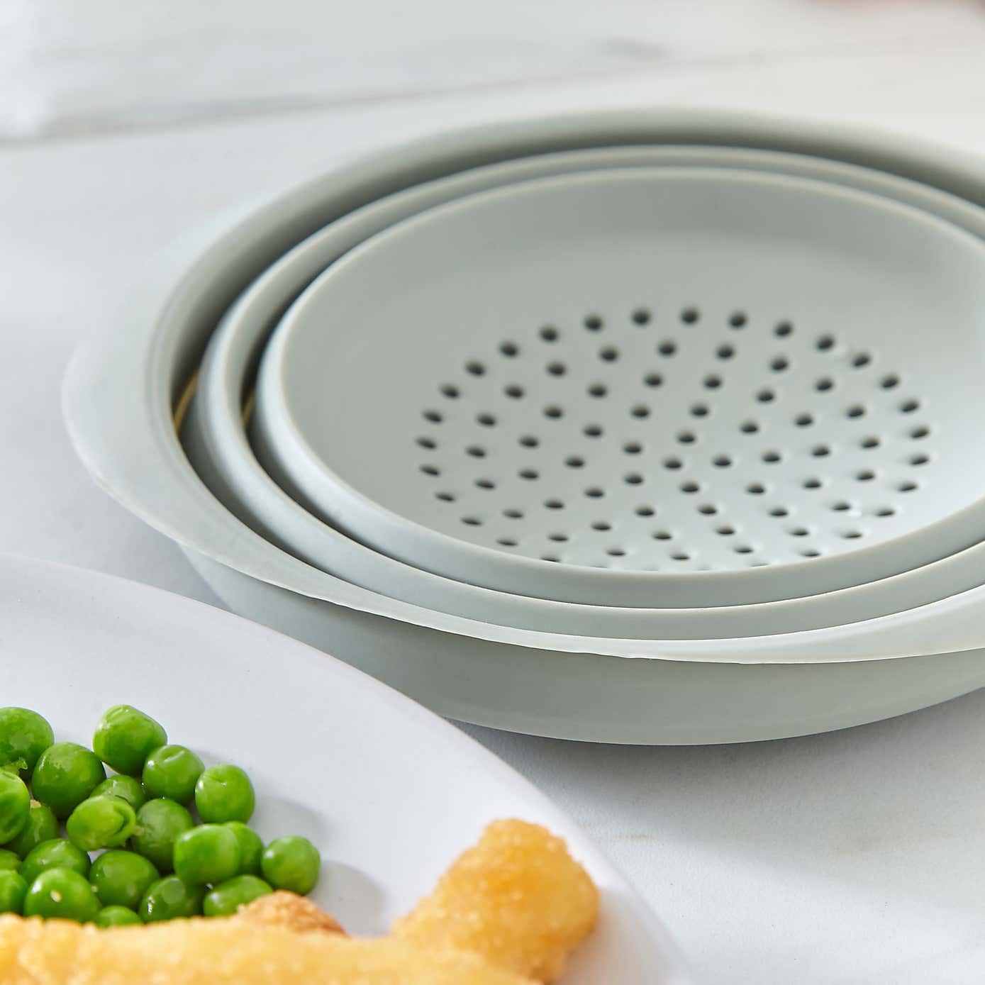 Handy Kitchen Collapsible Silicone Collander