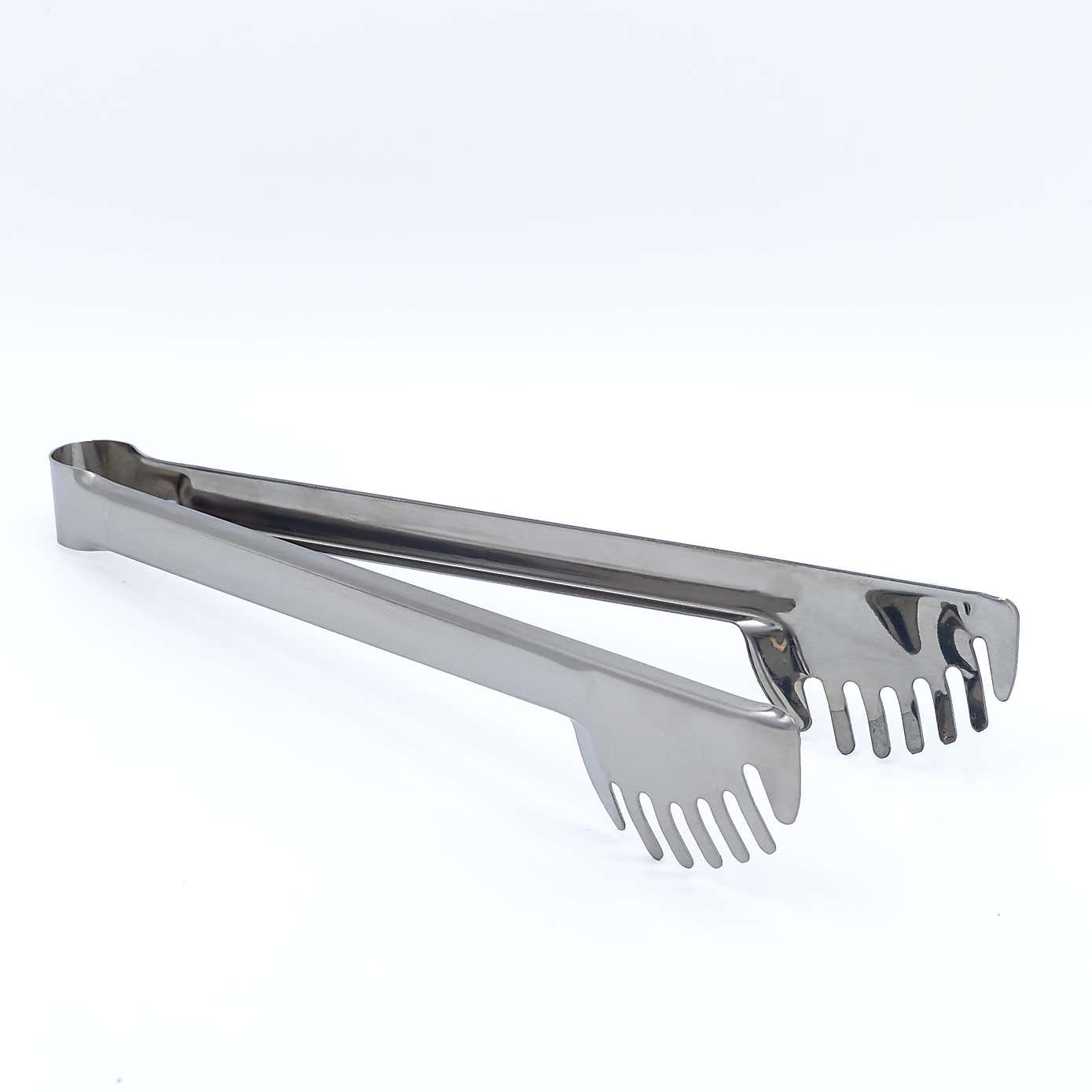 World Foods Stainless Steel Pasta Tongs
