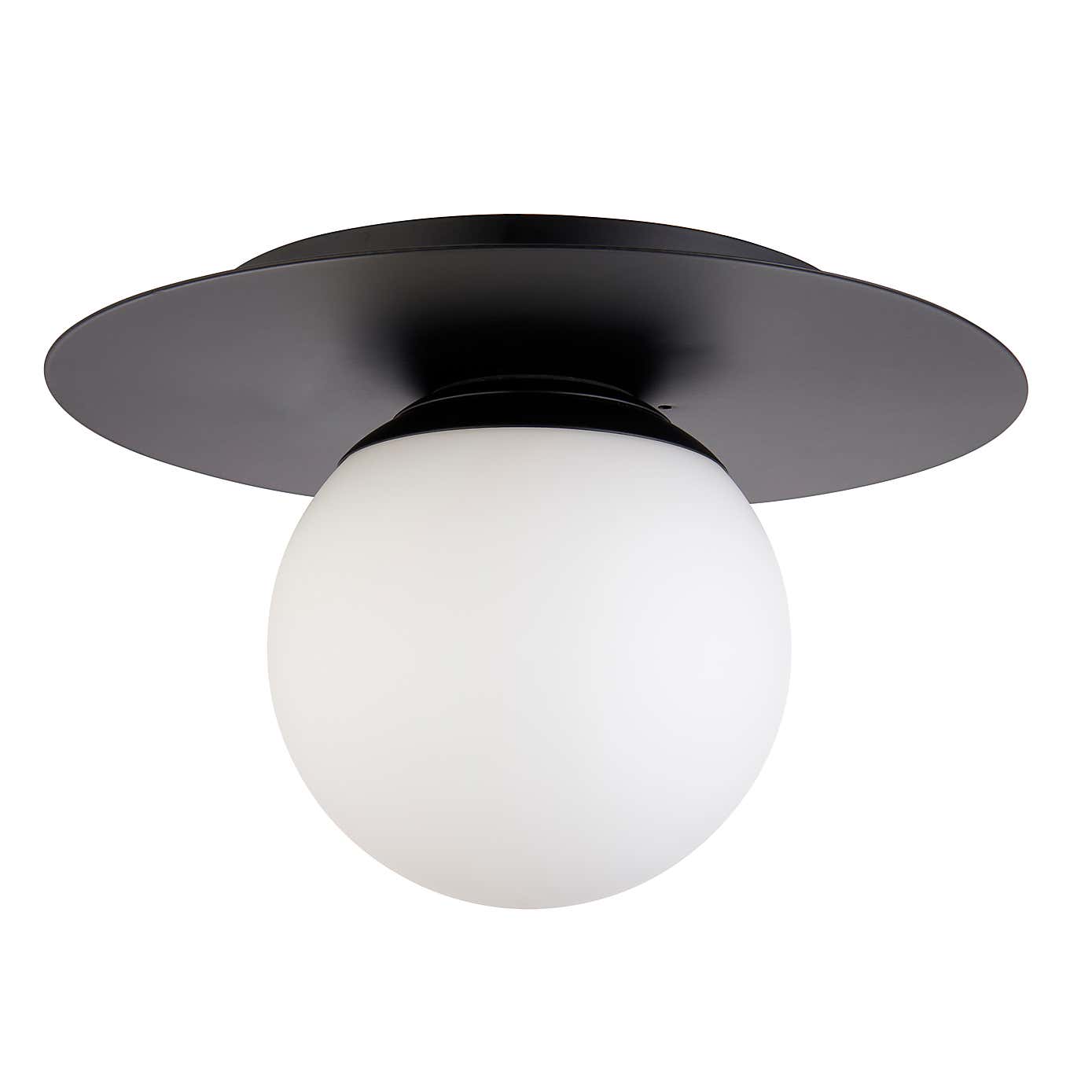 Tela Bathroom 1 Light Flush Ceiling Fitting