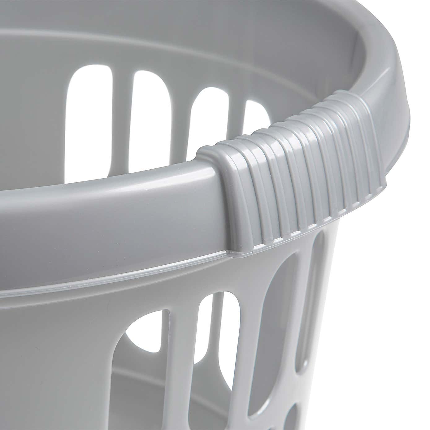 Recycled Plastic Round Laundry Basket