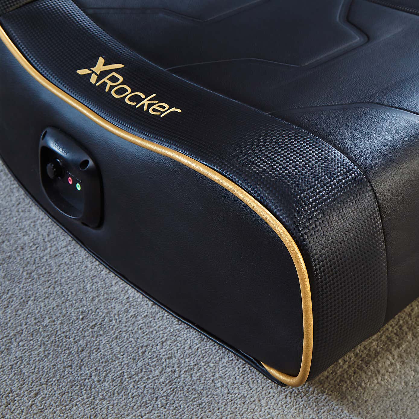 X Rocker Shadow 2.0 Stereo Audio Floor Rocker Gaming Chair