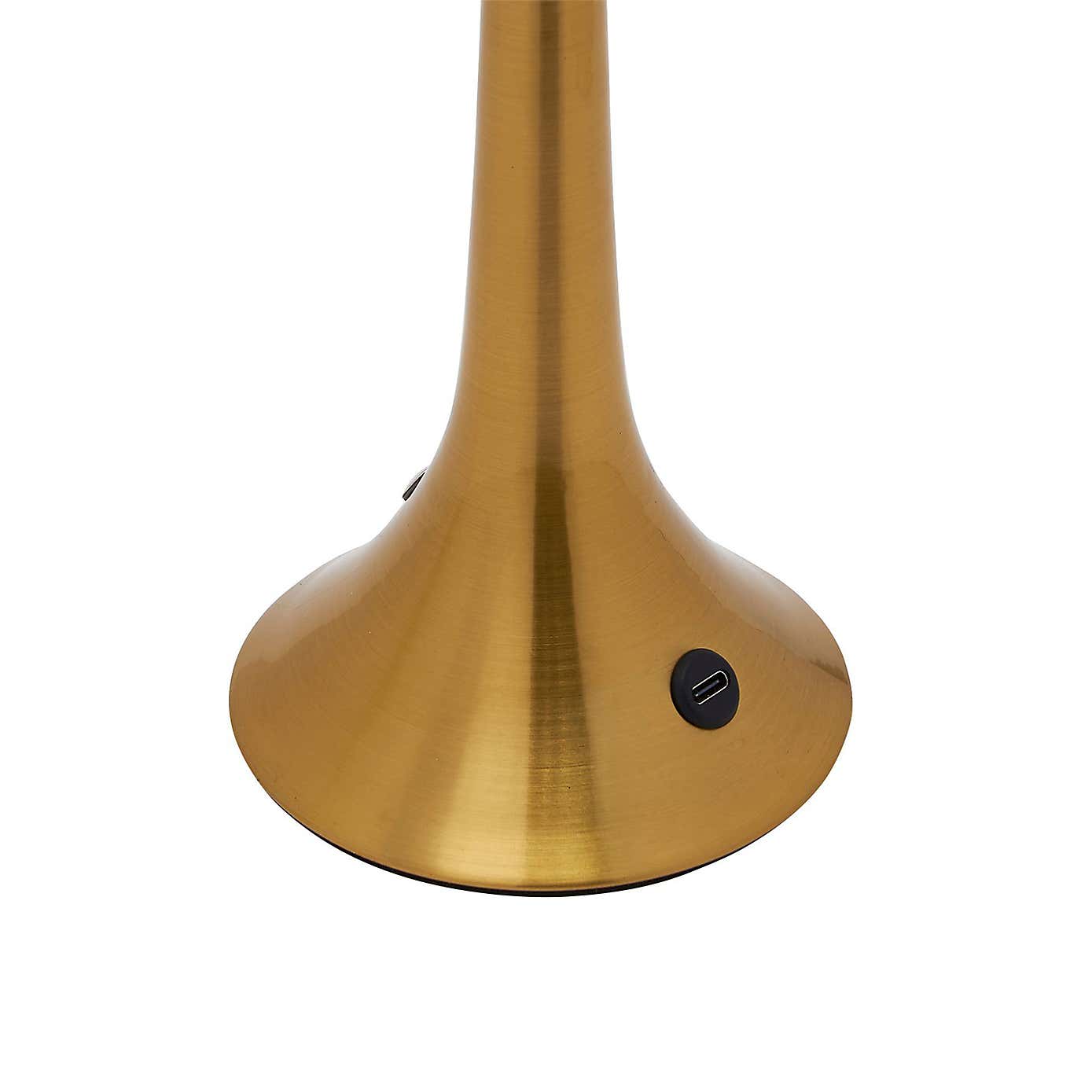 Hestia Bronze Base Crystal Trim Rechargeable Colour Changing LED Touch Table Lamp