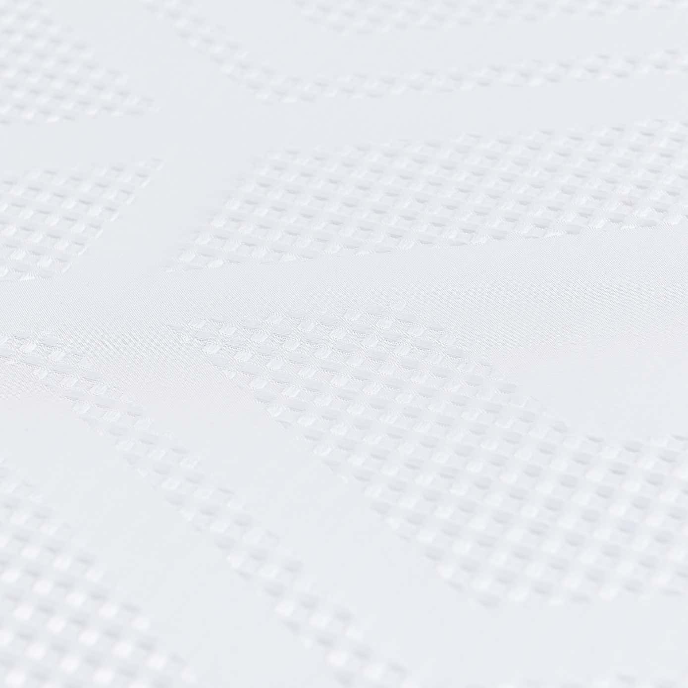 Croston Waffle White Duvet Cover and Pillowcase Set