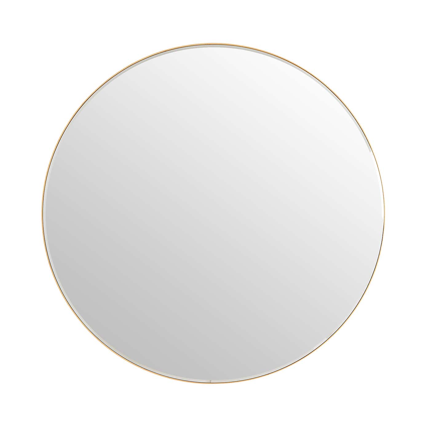 Apartment Round Frame Wall Mirror