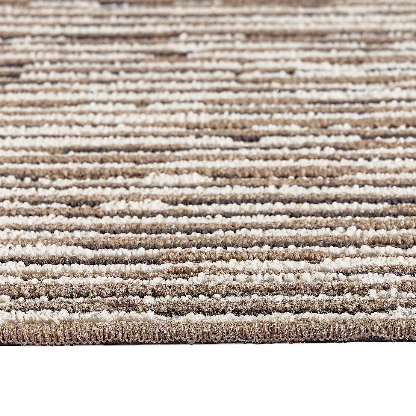 Marvel Boucle Broken Stripes Washable Runner